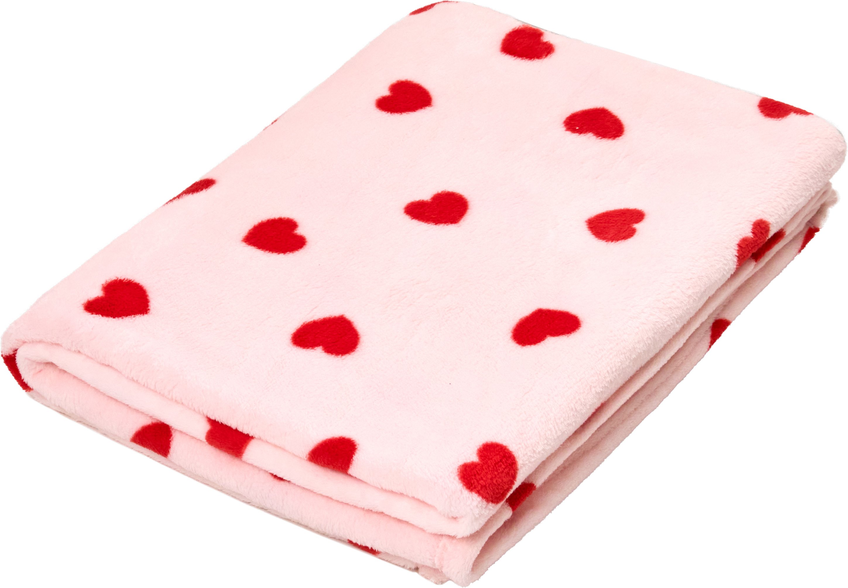 LIVARNO® Kuscheldecke 250gsm 150x200cm (Rosa)