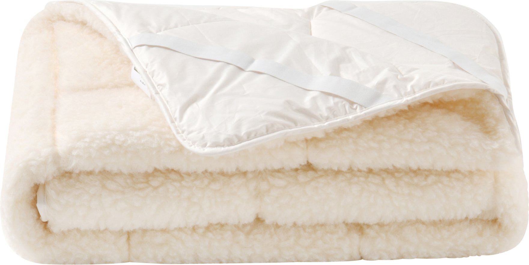 TXL Comfort Schurwolle Matratzenauflage Übergröße, 140 x 200 feuchtigkeitsregulierend