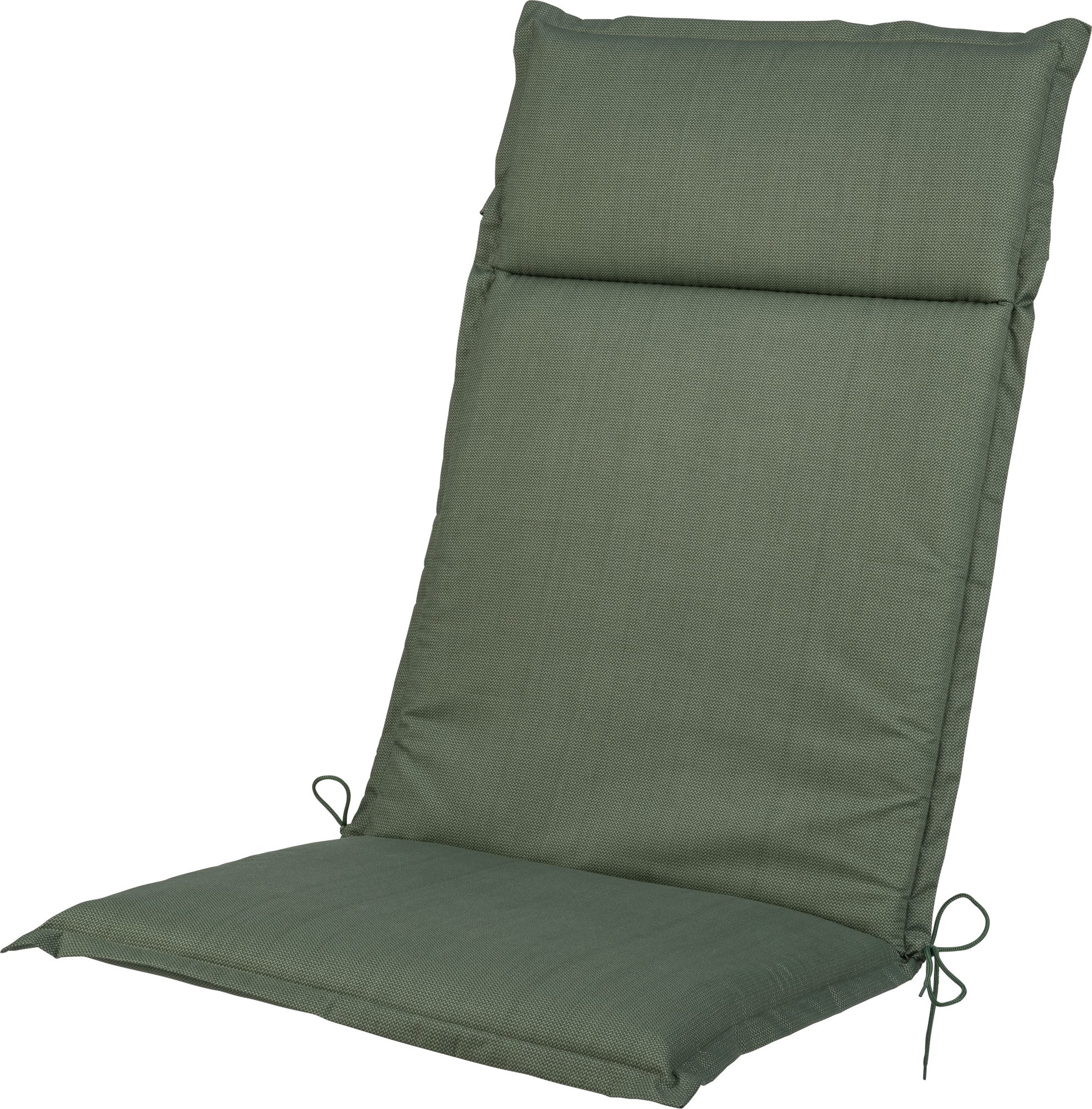 LIVARNO® Polsterauflage Houston Hochlehner mit Stehsaum 4cm (Grün)