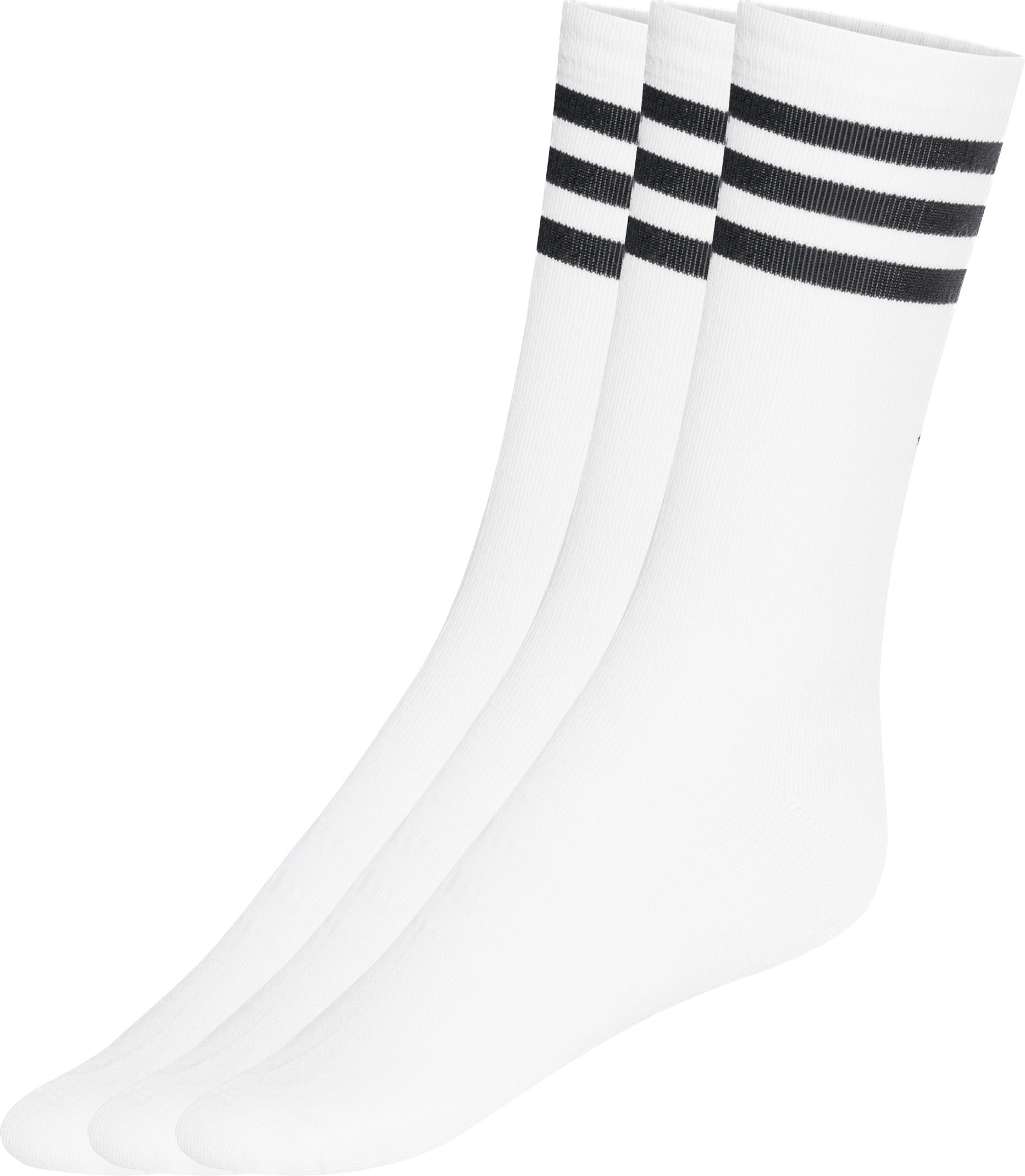 adidas Damen/Herren Crew Sport Socken Golf 3er weiß (40-42)