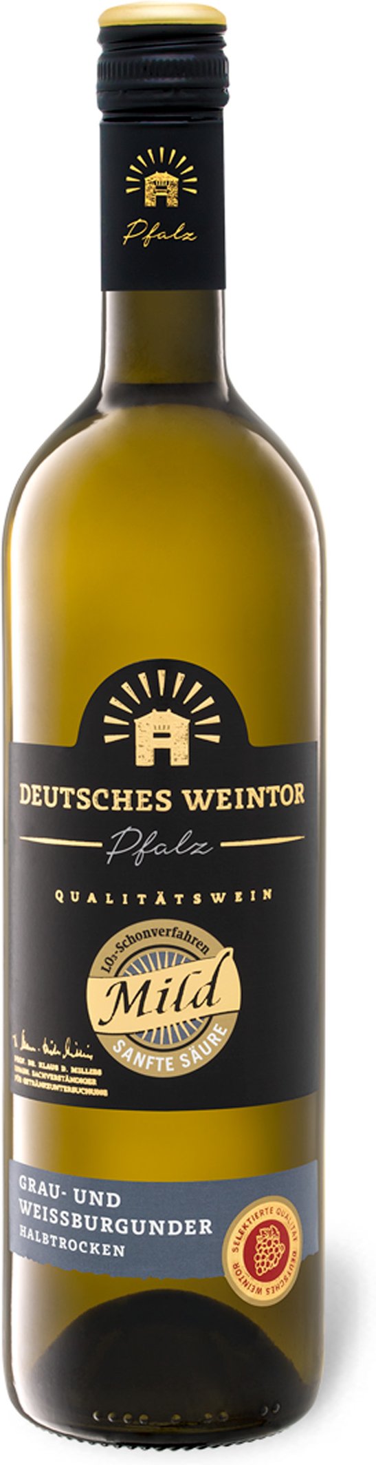 Thumbnail - Deutsches Weintor EDITION MILD Grau- und Weißburgunder QbA halbtrocken, Weißwein 2023