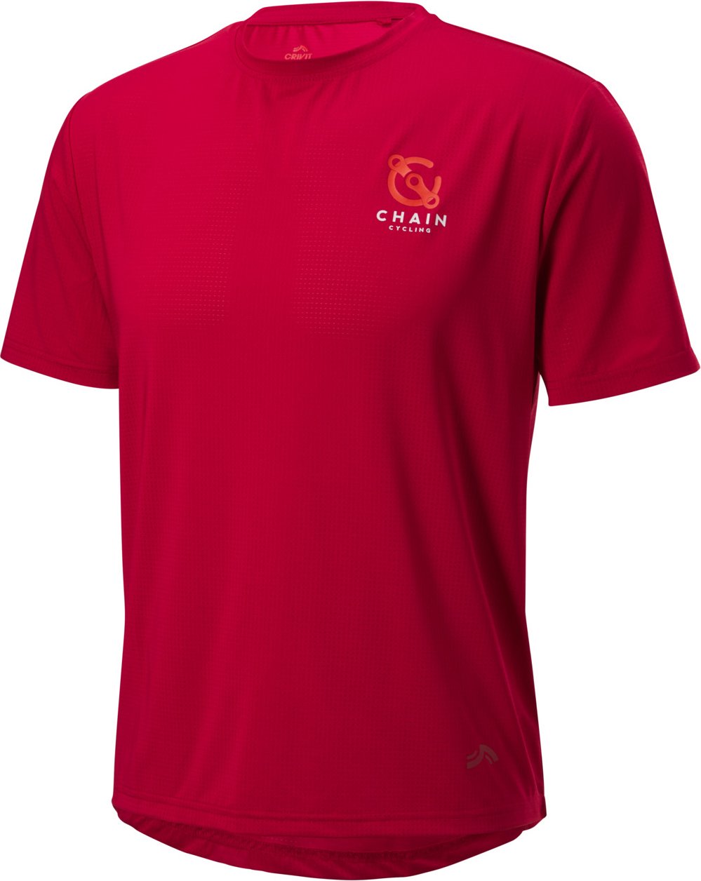 Thumbnail - CRIVIT Herren Funktionsshirt Fahrrad (Rot, M (48/50))