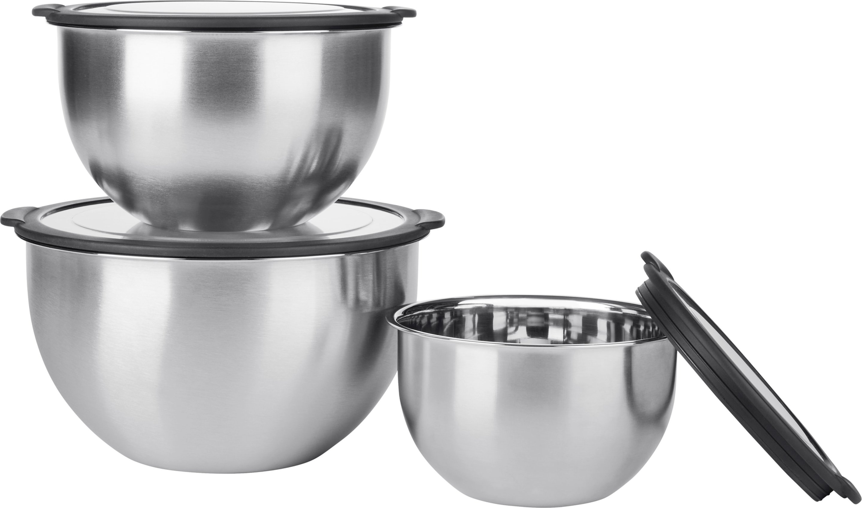 SILVERCREST® Premium-Rührschüssel-Set (Schüssel 3er Set)