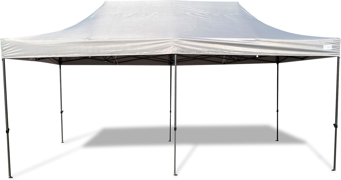 Grasekamp Faltpavillon Premium Line (3x6m, Grau)