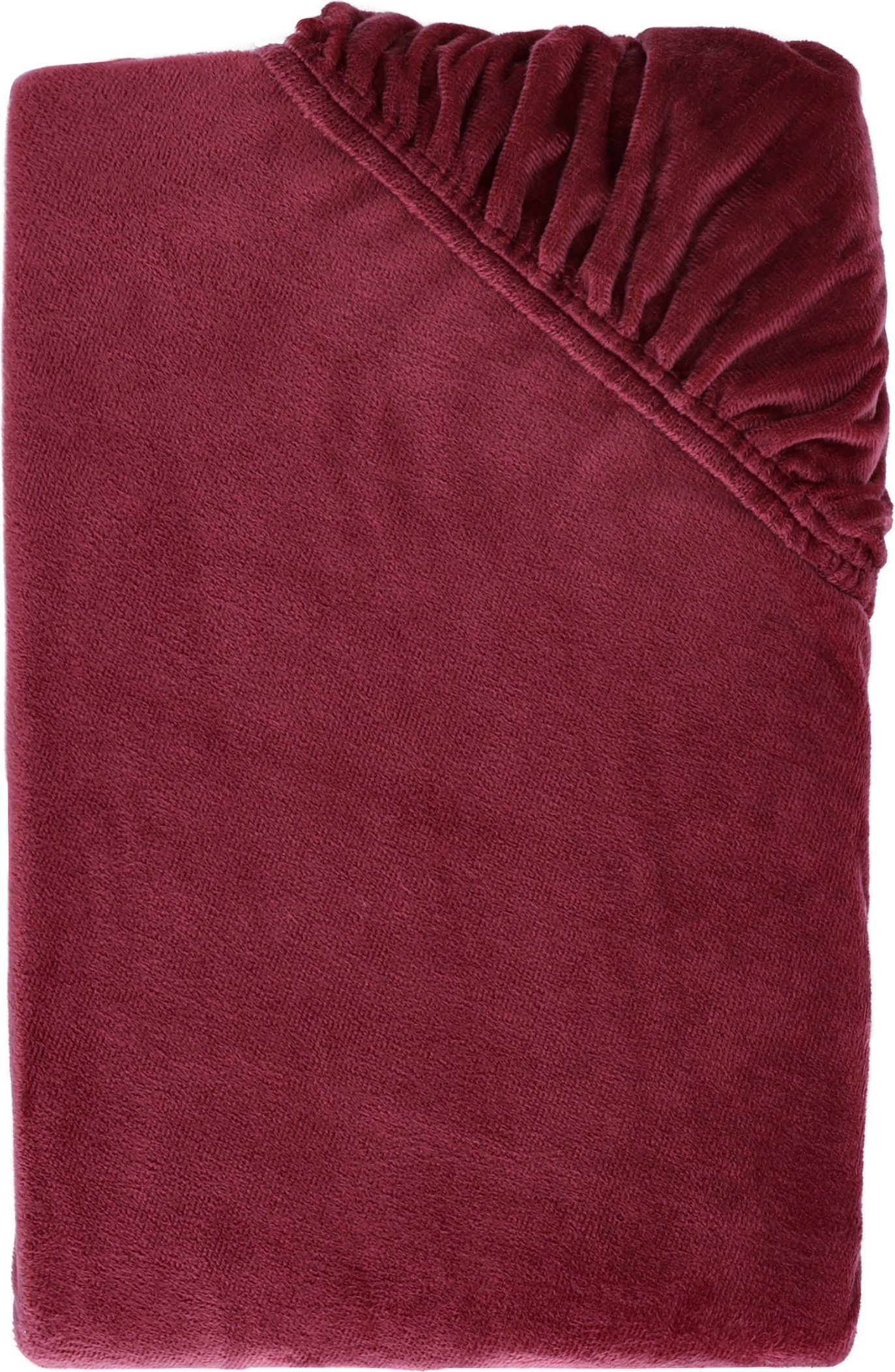 LIVARNO® Plüsch-Spannbettlaken (Rot)