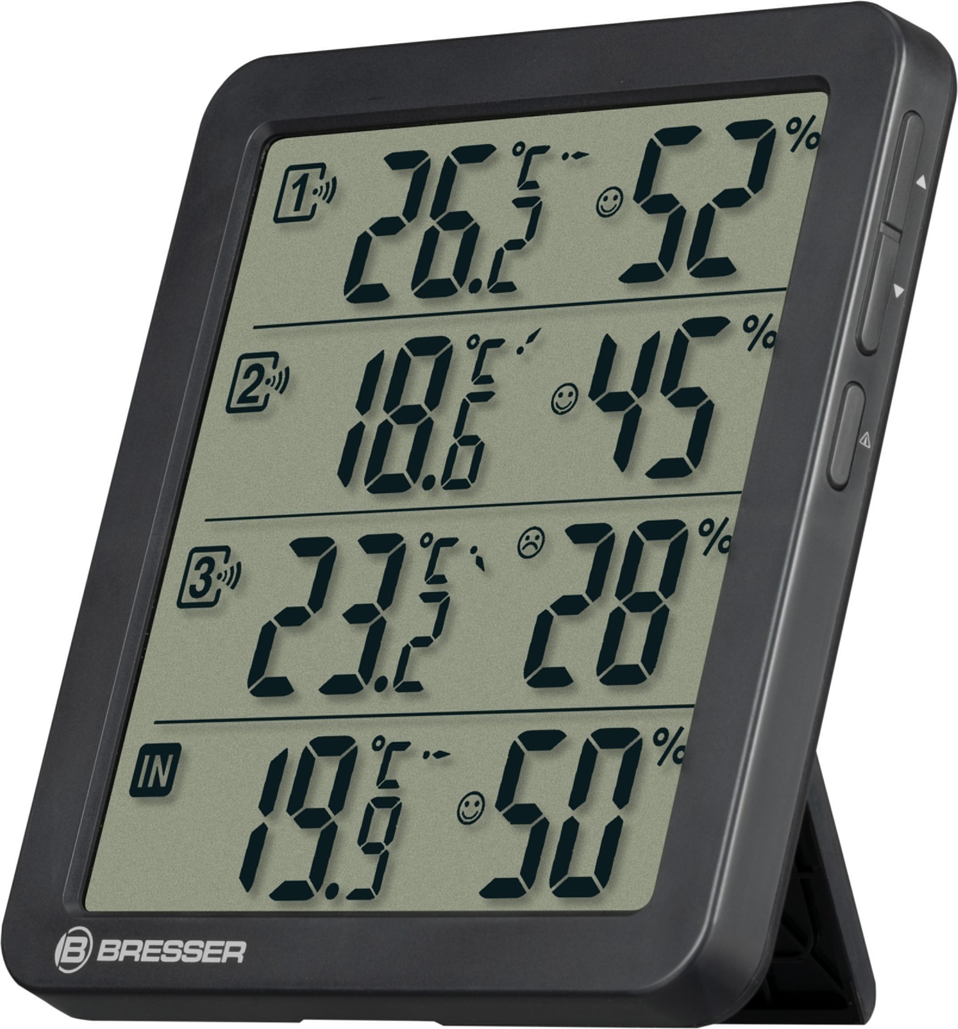 BRESSER Thermo-/ Hygrometer Quadro