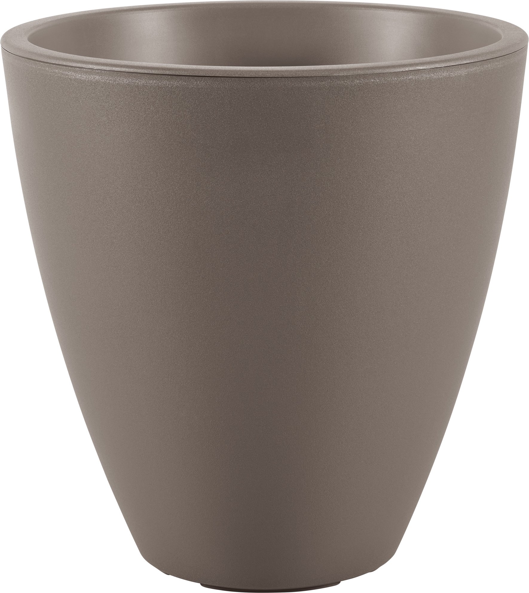 PARKSIDE® Newport Pflanzvase 40cm PreZero (Braun)