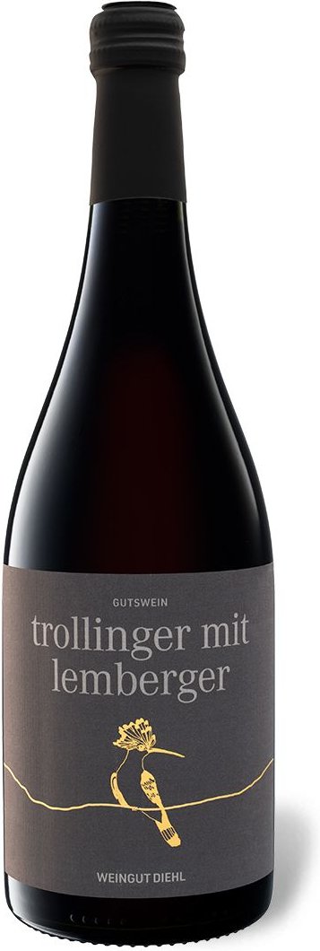 Weingut Diehl Trollinger mit Lemberger Gutswein QbA, Rotwein 2022