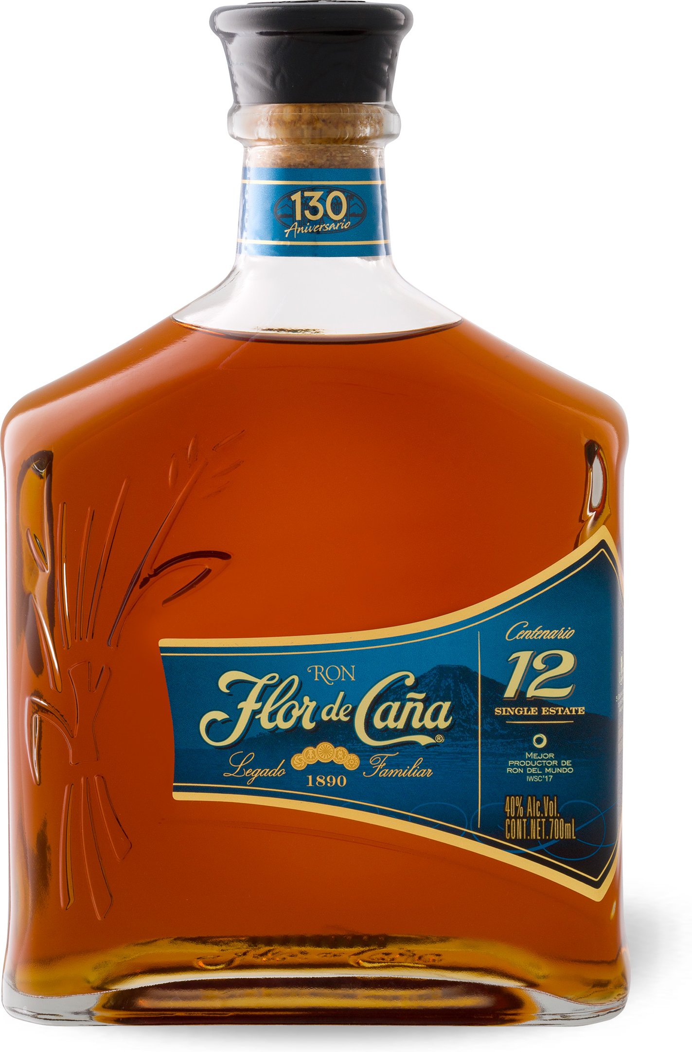 Flor de Caña Centenario Rum 12 Jahre 40% Vol