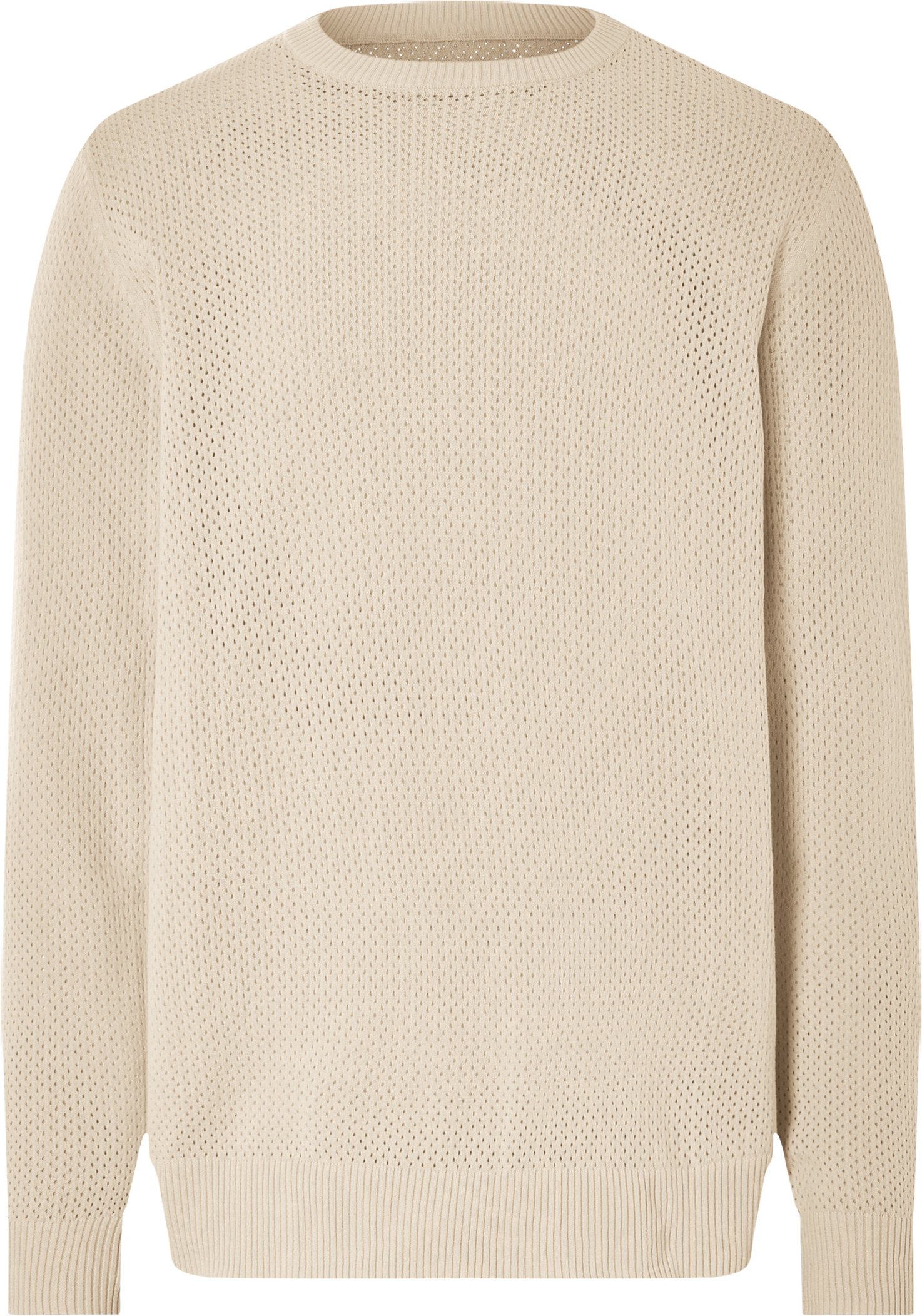 Thumbnail - LIVERGY® Herren Strickpullover Struktur (Weiß, XXL (60/62))