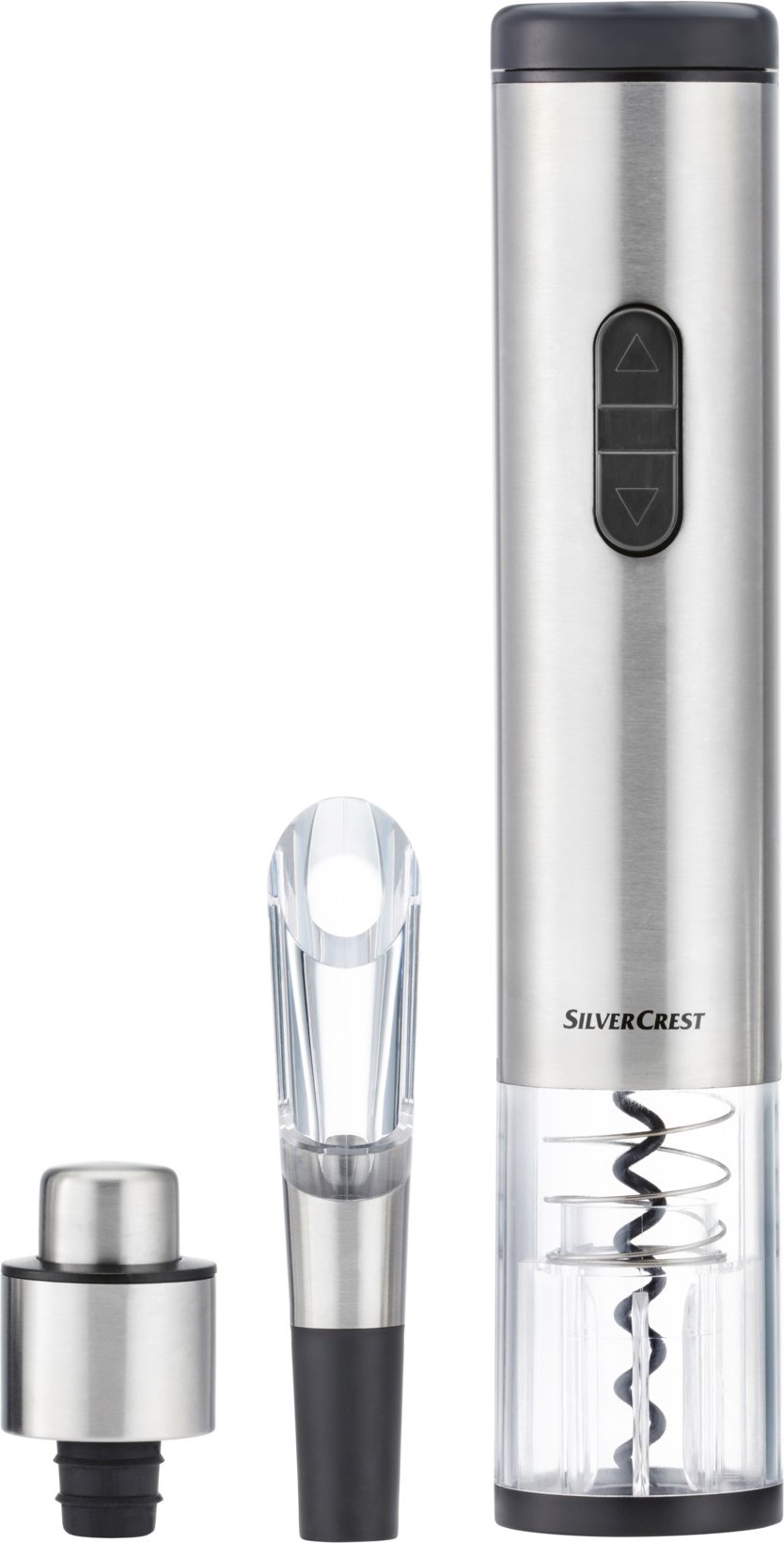 SILVERCREST® KITCHEN TOOLS Elektrischer Korkenzieher, mit integriertem Folienschneider
