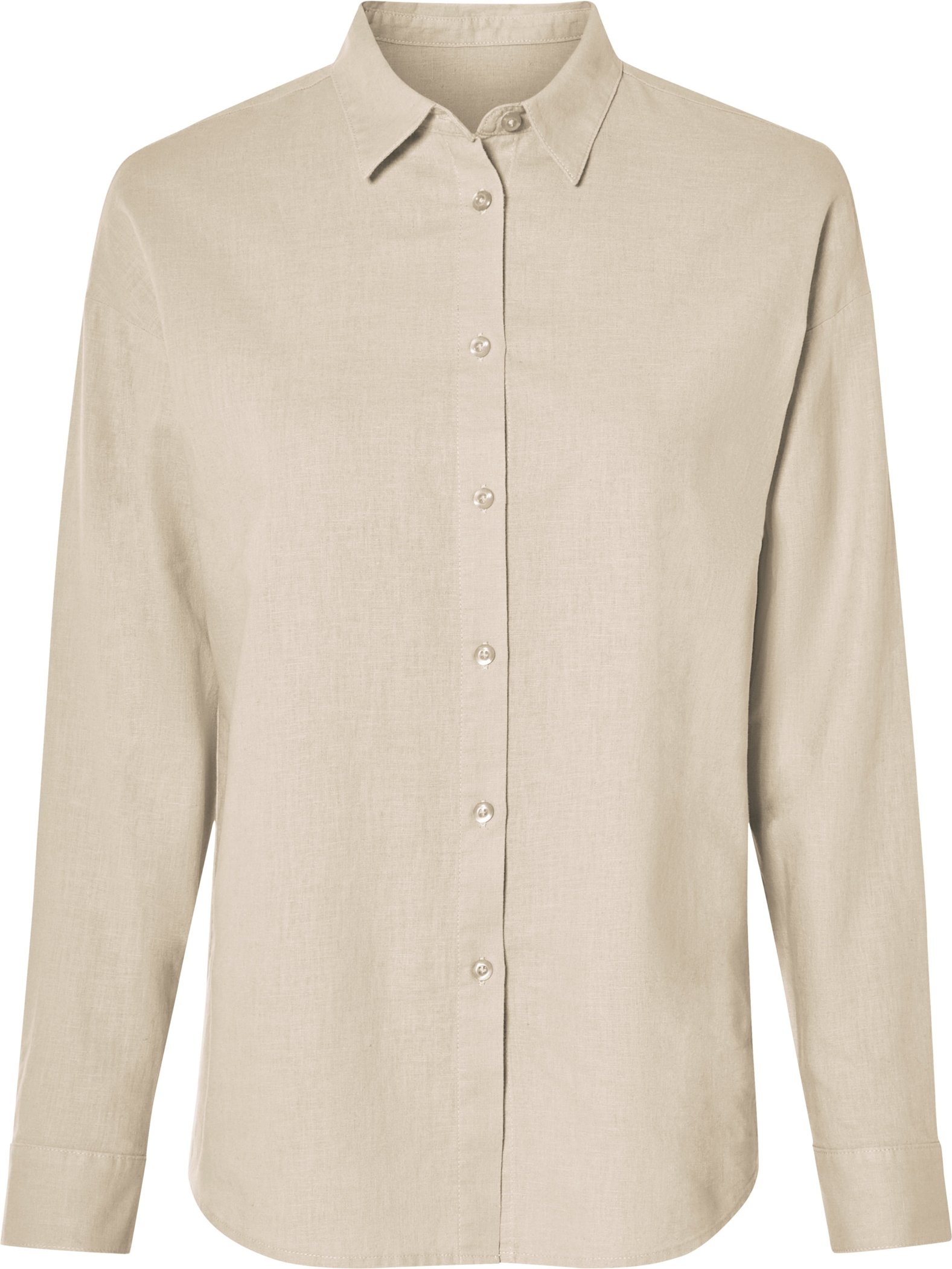 Thumbnail - esmara® Damen Leinen-Bluse, leger geschnitten (Beige, 46)