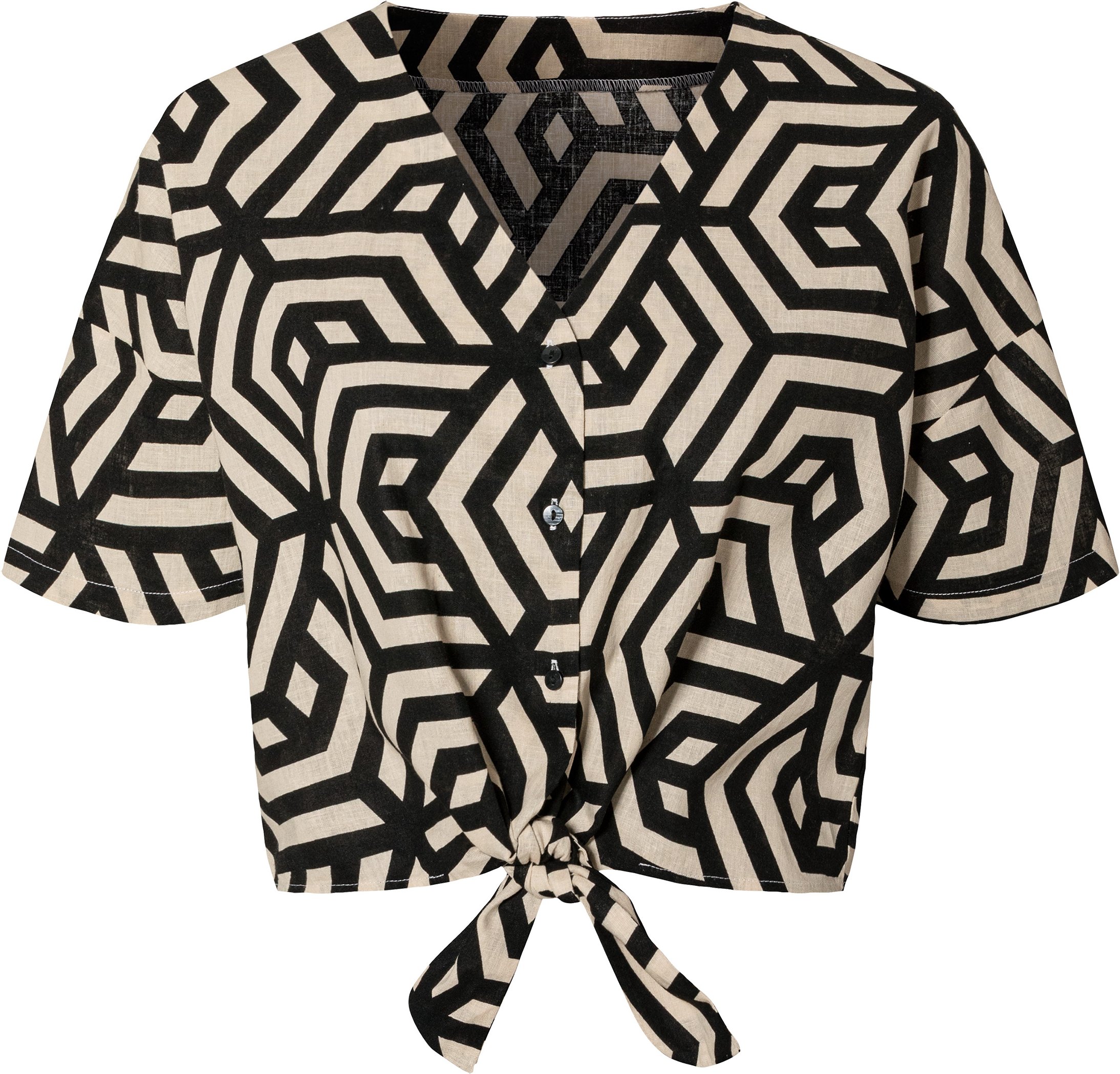 esmara® Damen Bluse (Gemustert, 42)