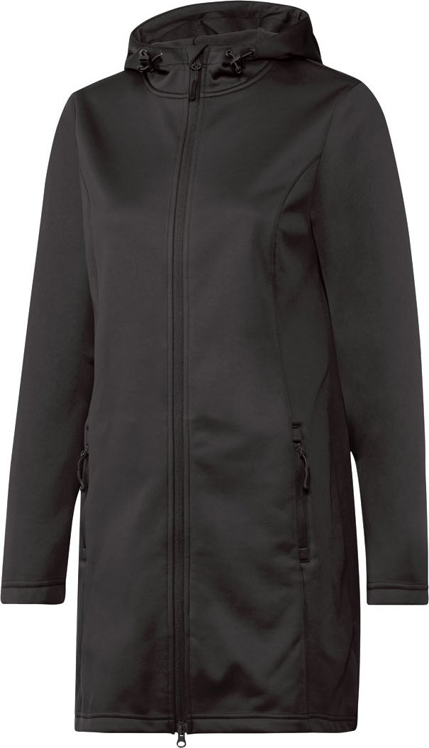 Thumbnail - Rocktrail Damen Mantel Softshell (Schwarz, XS(32/34))
