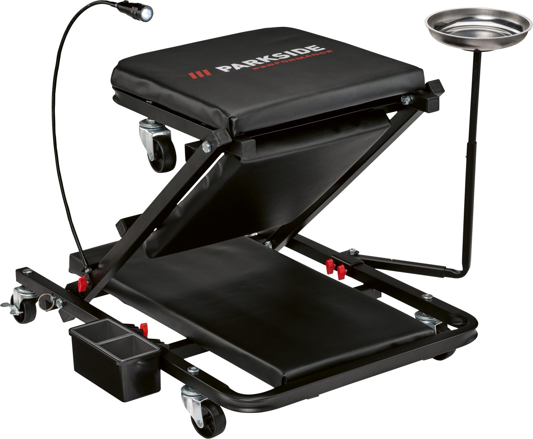 PARKSIDE PERFORMANCE® Montage-Rollbrett und Werkstatthocker, 2 in 1