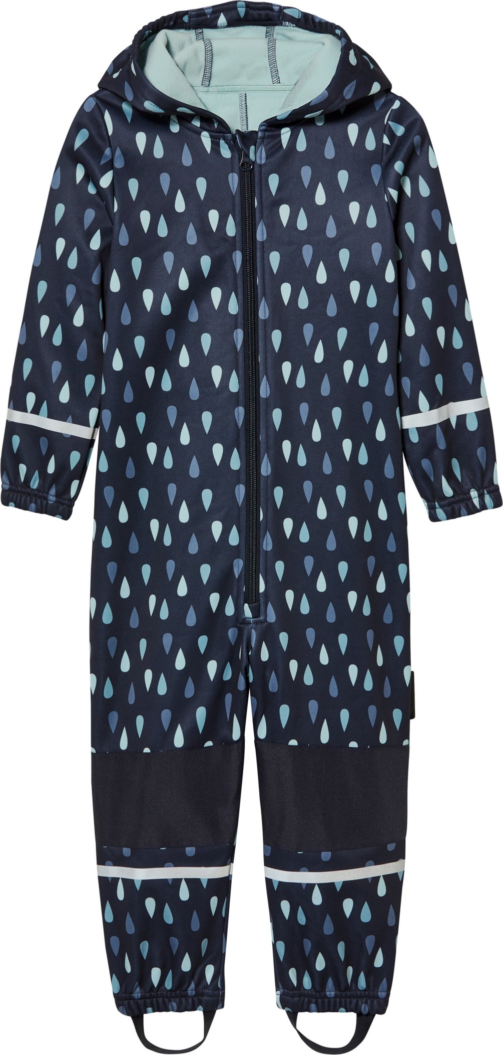 lupilu® Baby Kleinkinder Matsch- und Buddel-Overall Softshell, gefüttert (Muster/navy, 110/116)""