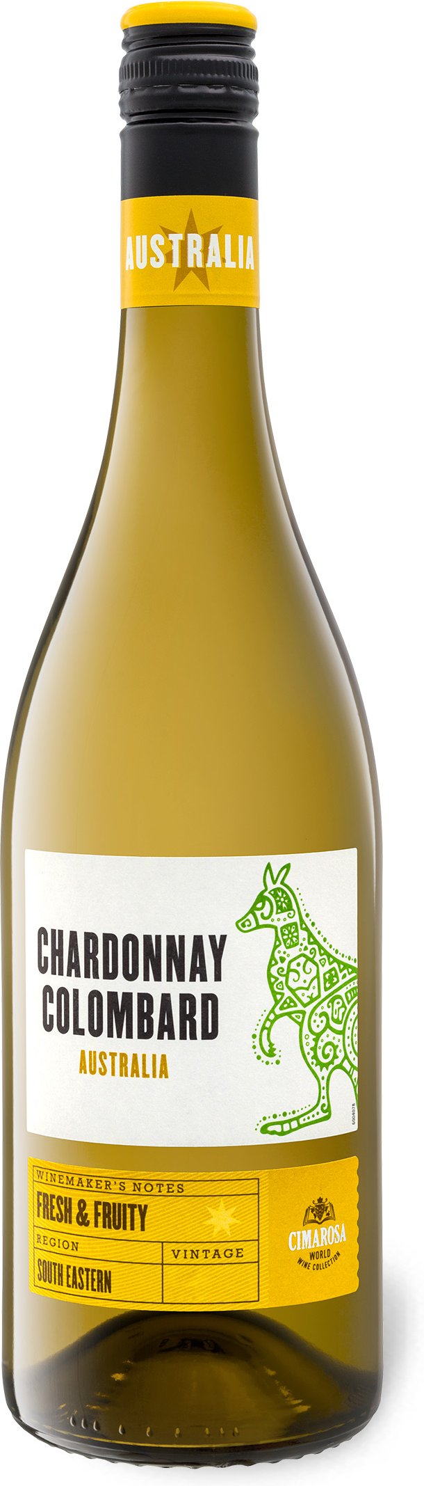CIMAROSA Chardonnay Colombard South Eastern Australia trocken, Weißwein 2023