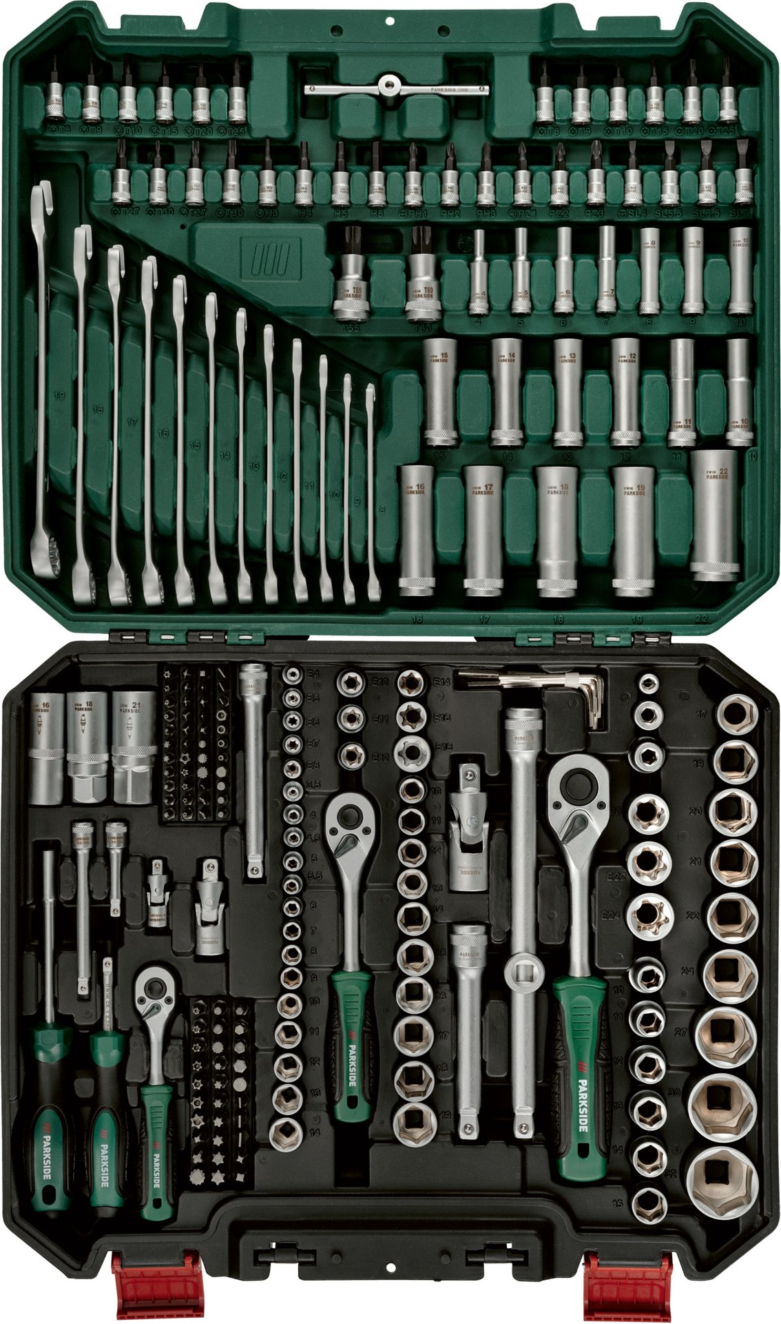PARKSIDE® Steckschlüssel-Set, 216-tlg.