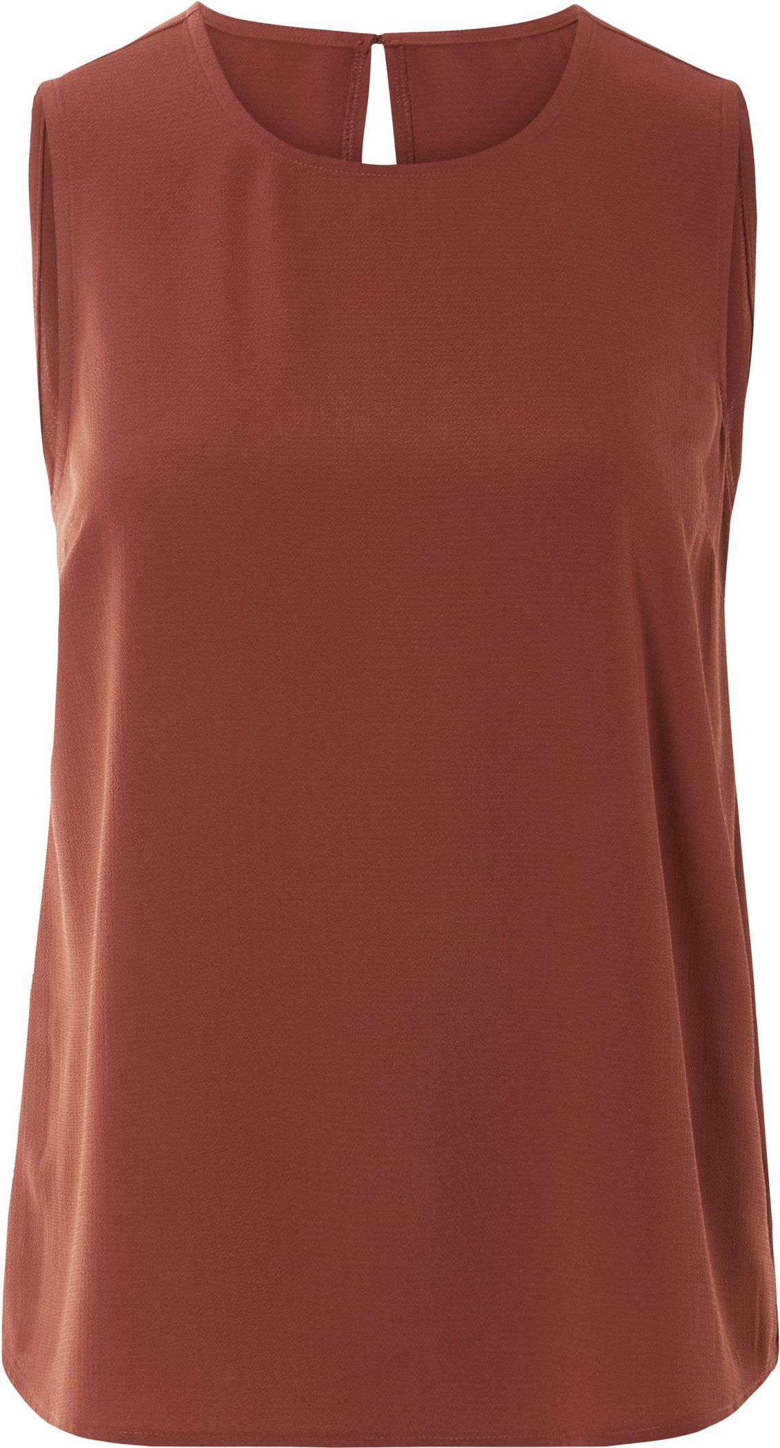 esmara® Damen Bluse ärmellos (Braun, 40)