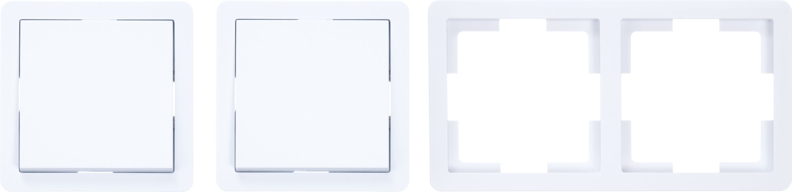 SILVERCREST® Steckdosenset (Wechselschalter, Weiß) - Mindestbestellmenge 2