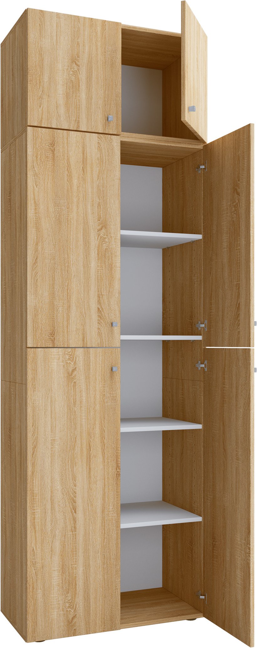 VCM B, Sonoma-Eiche, XXL, Drehtüren mit Aufs (Drehtüren mit Aufsatz, Sonoma-Eiche, XXL)