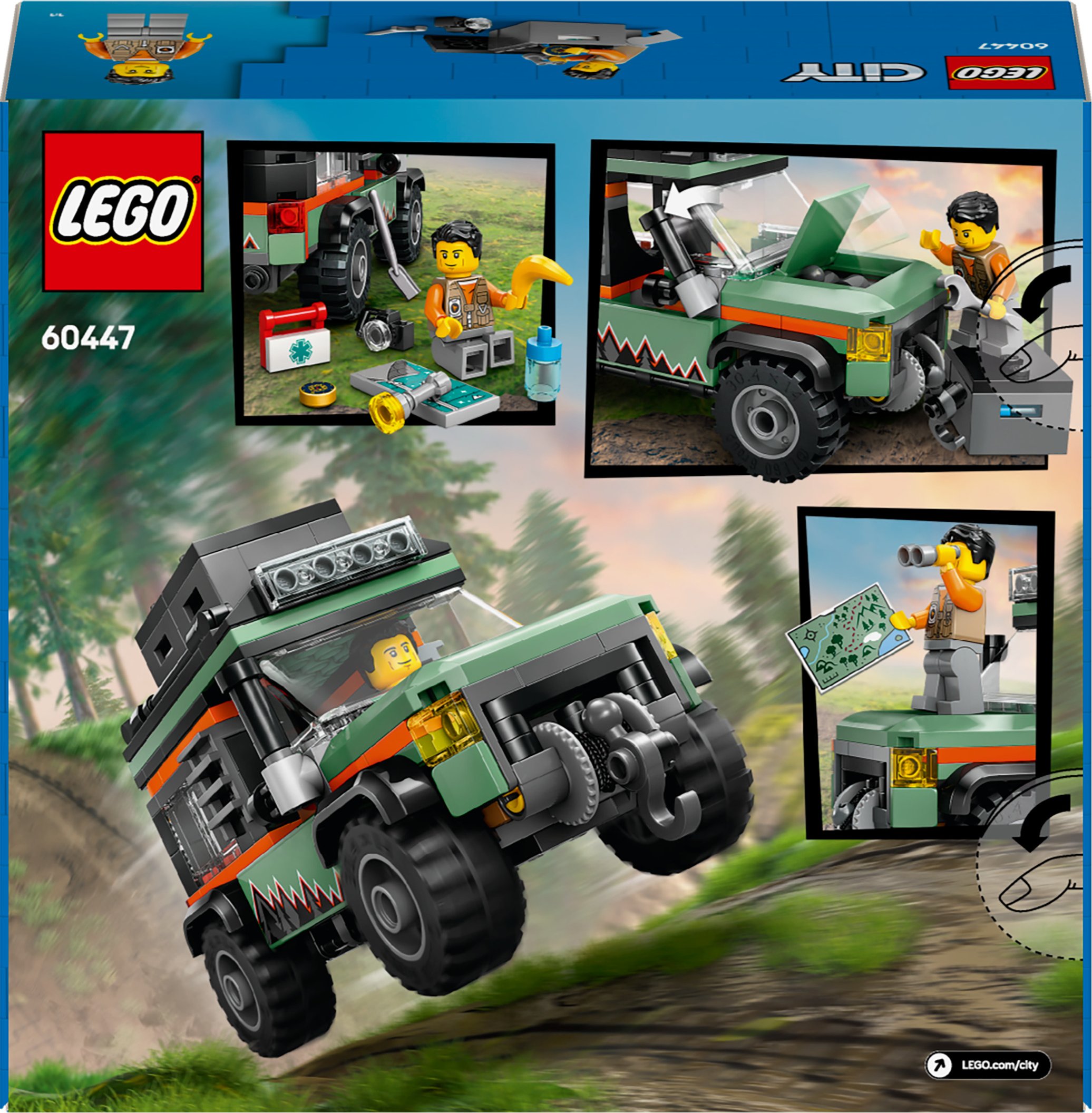 LEGO® City 60447 Off-Road 4x4 Mountain Truck