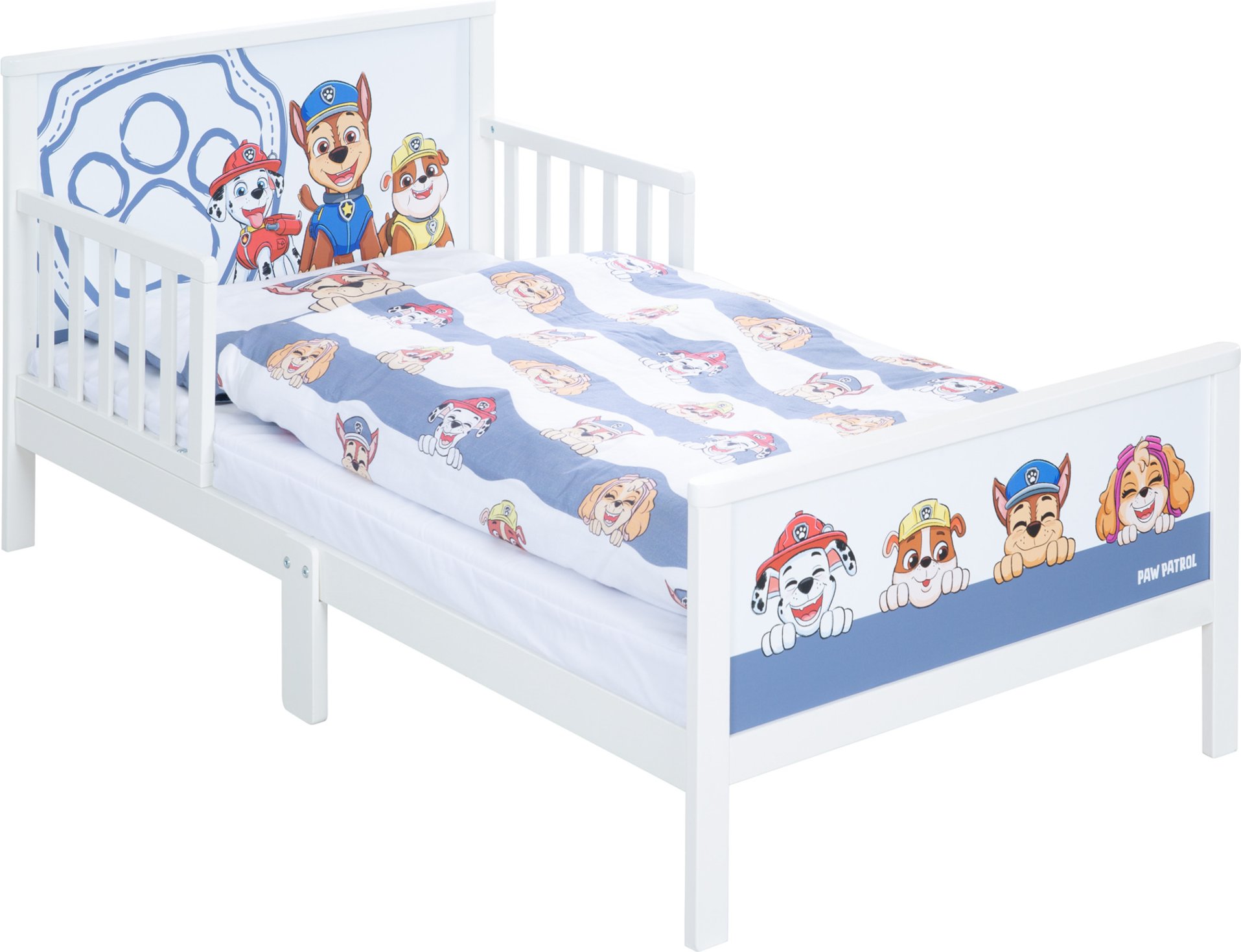roba Themen-Komplettbett »Paw Patrol / Peppa Pig«, 70x140 cm (Paw patrol)