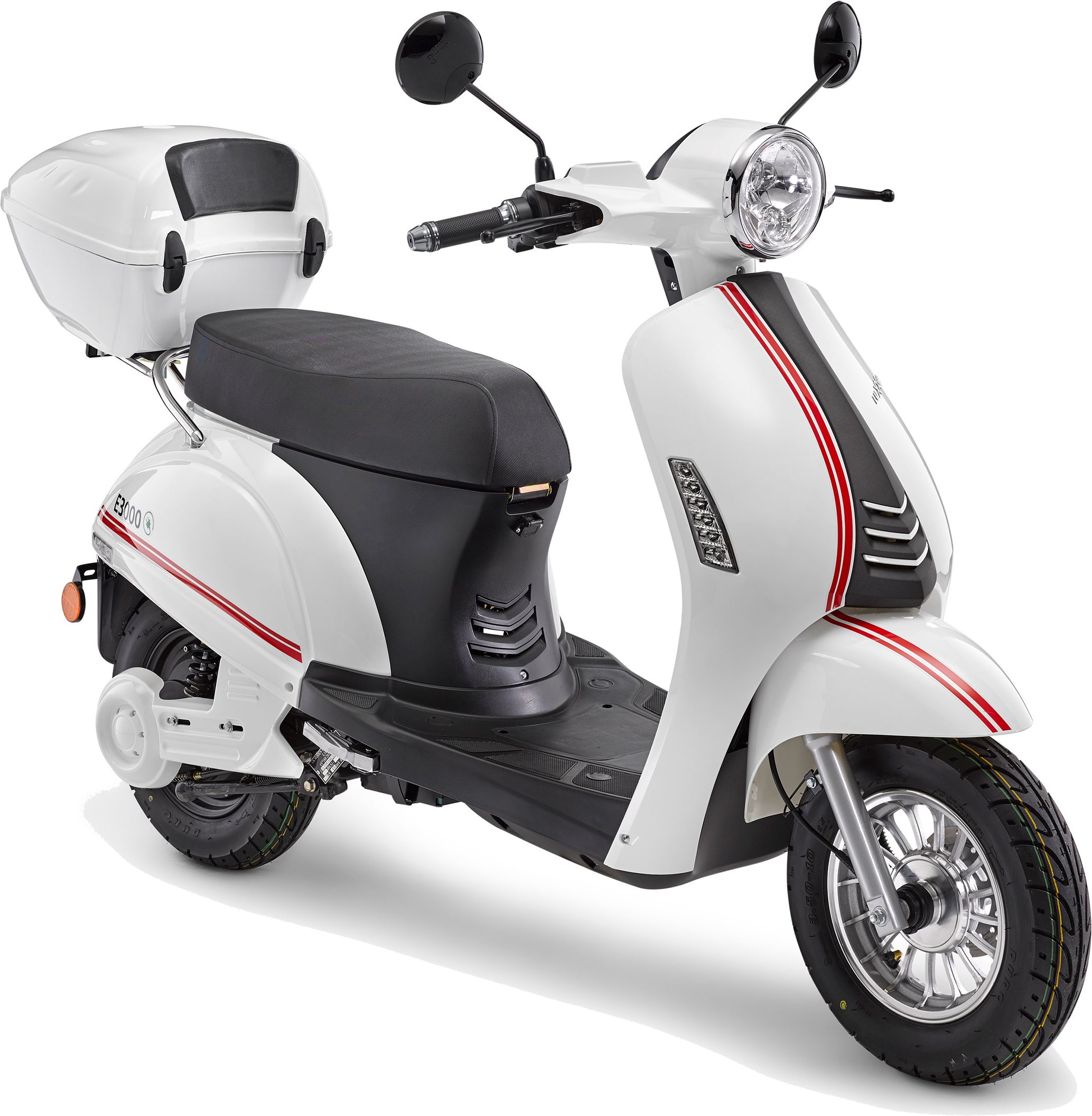 Luxxon E-Roller E3000 (45 km/h, Weiß)