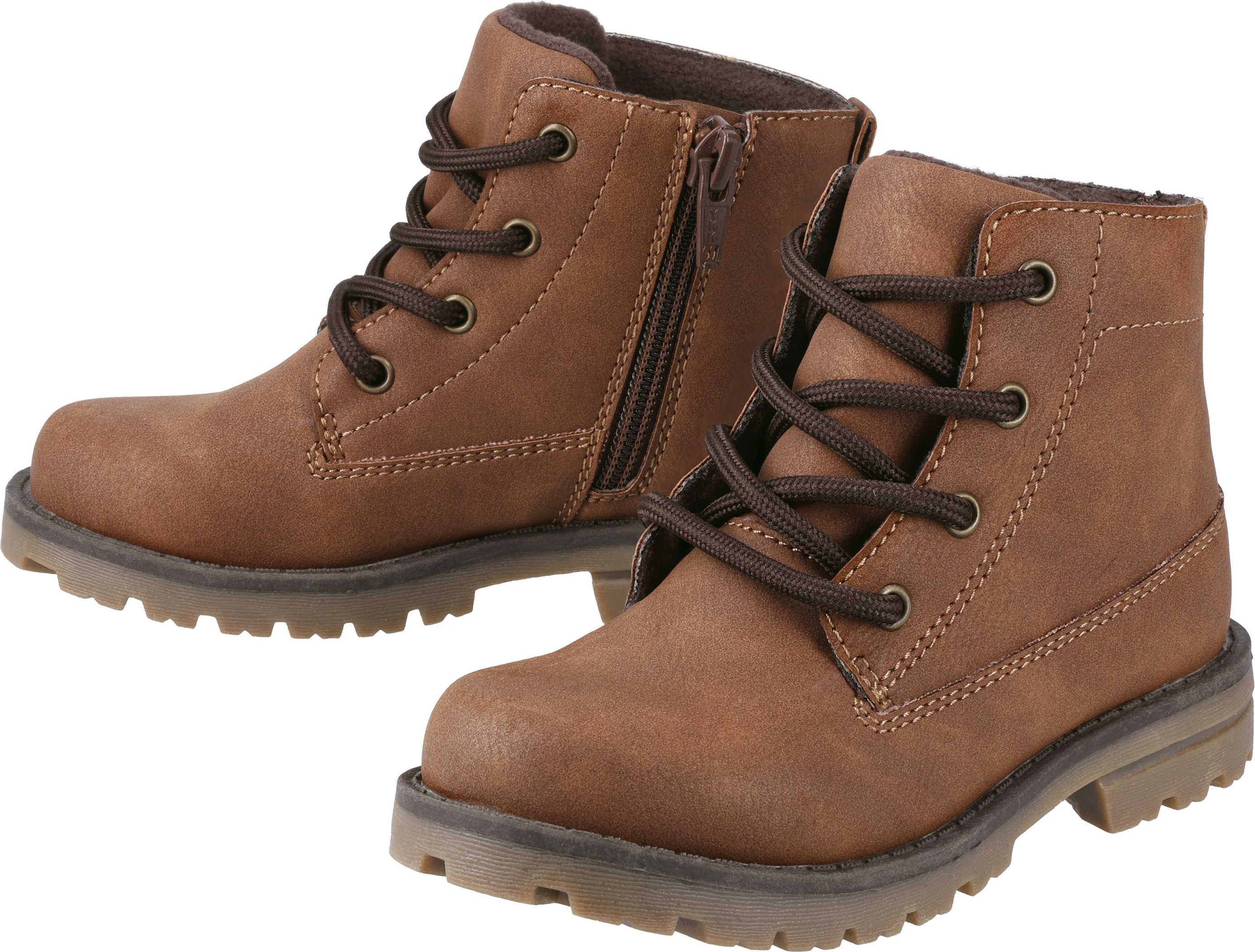 Thumbnail - lupilu® Kleinkinder Jungen Stiefel mit Warmfutter (Braun, 28)