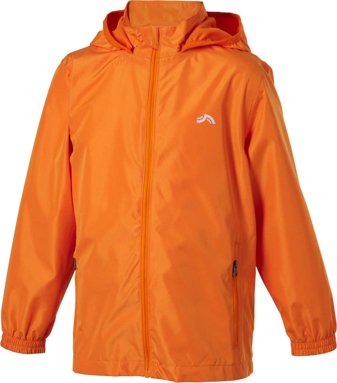 Thumbnail - CRIVIT Kinder Fußball-Regenjacke, wind- und wasserdicht (orange, 122/128)""