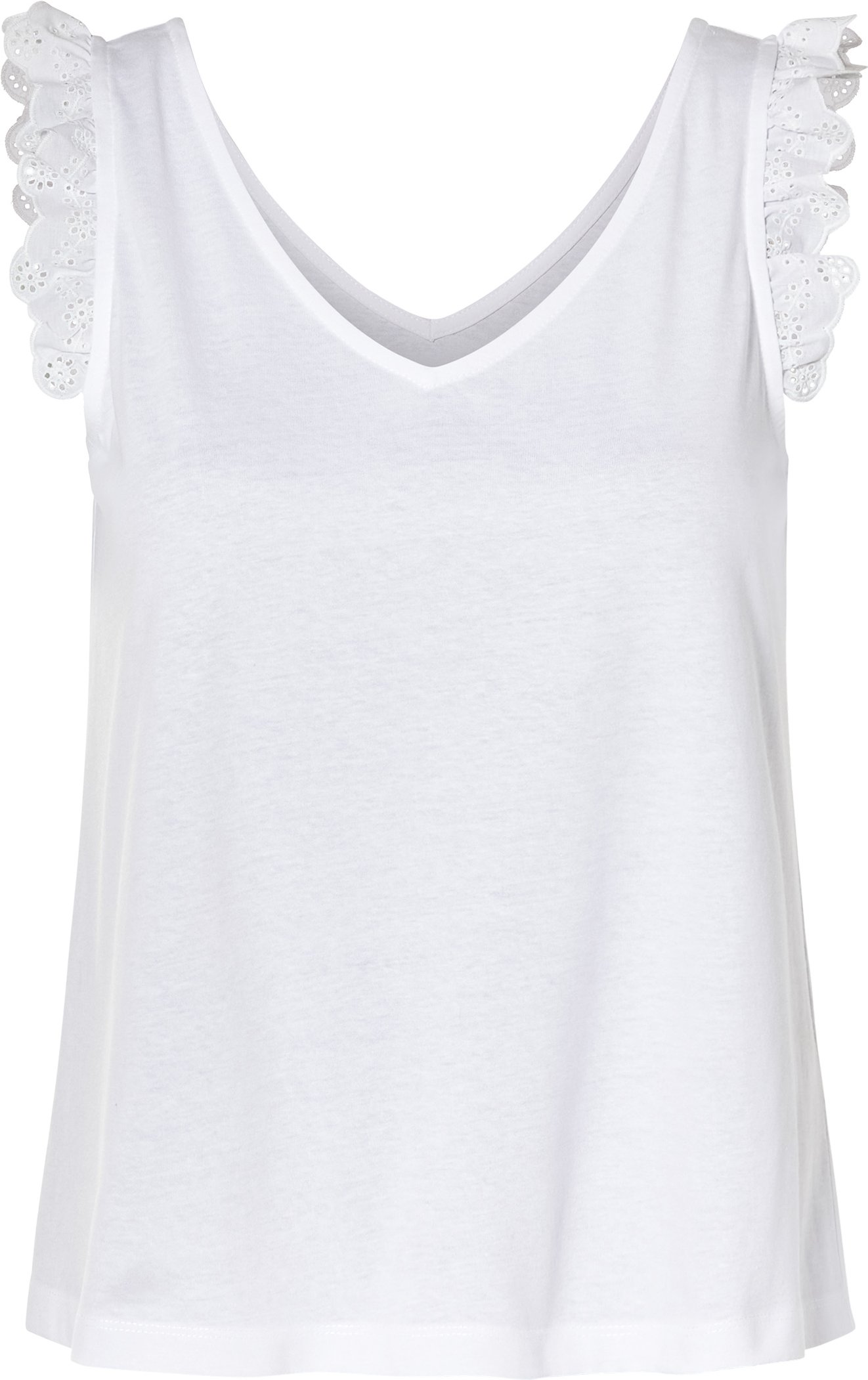 esmara® Damen Top (Weiß, XS(32/34))