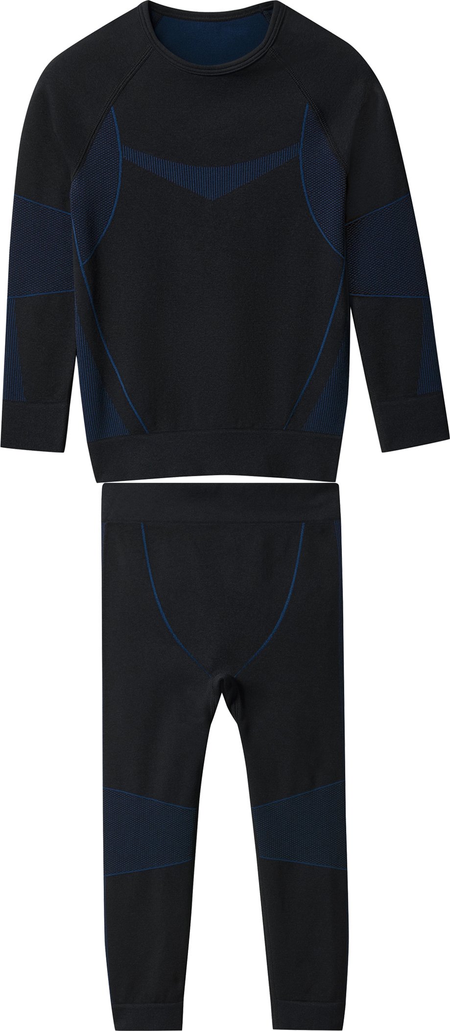 lupilu® Kinder-Seamless-Funktionsunterwäsche, 2-teilig (Schwarz, 122/128)