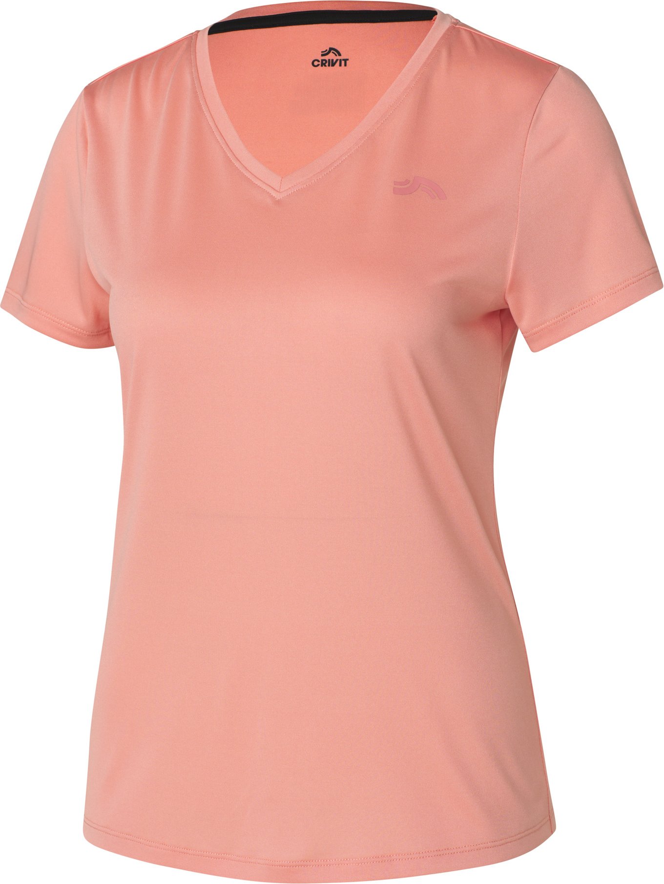 CRIVIT Damen Funktionsshirt, feuchtigkeitsableitend (Pink, XS(32/34))