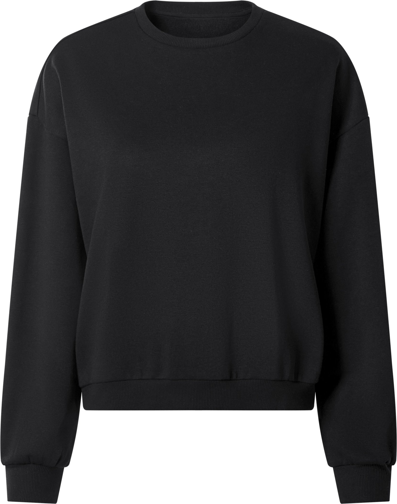esmara® Damen Sweatpullover RCS (Schwarz, XL(48/50))