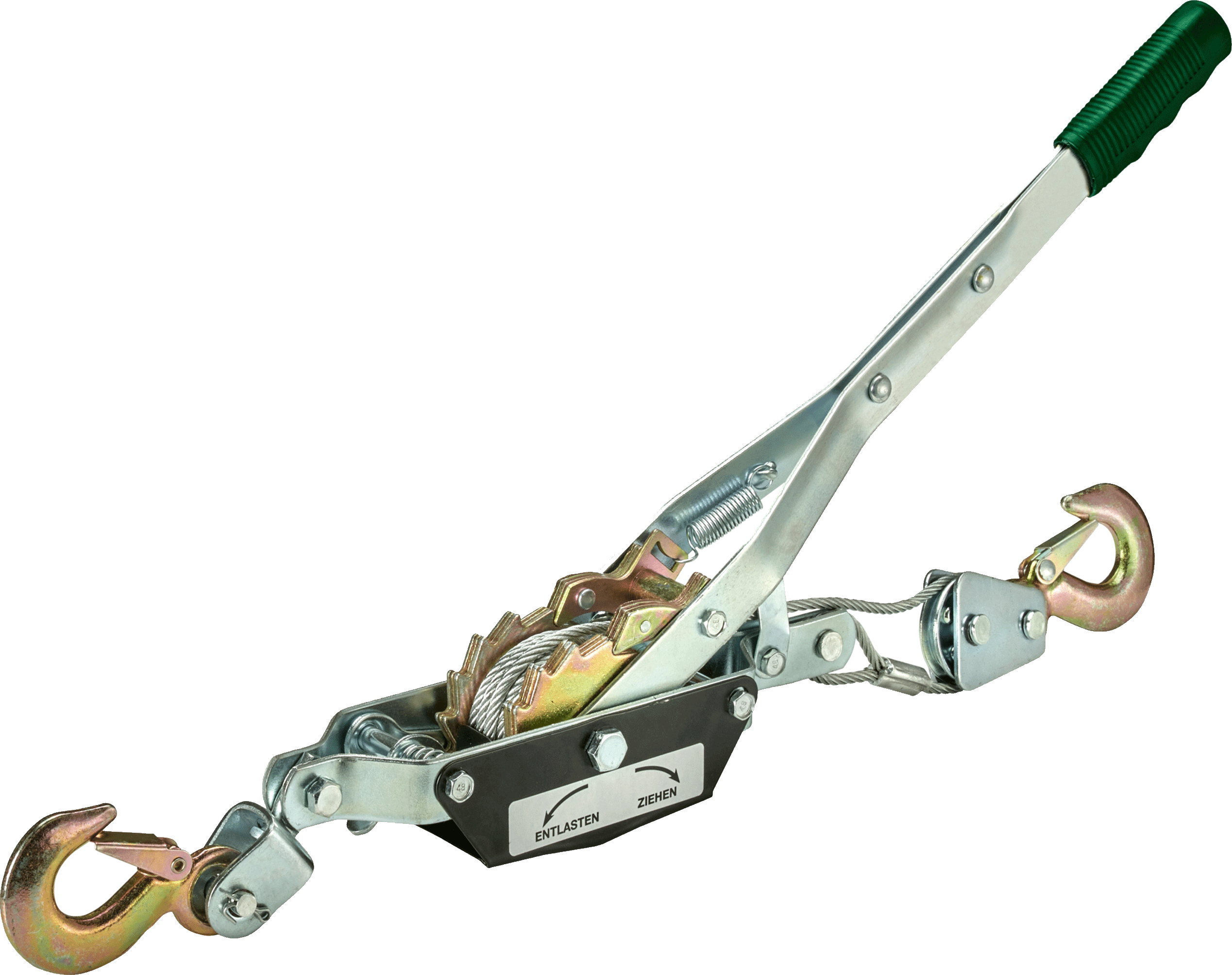 PARKSIDE® Handseilwinde / Handseilzug, rutschfester Griff (Handseilzug)