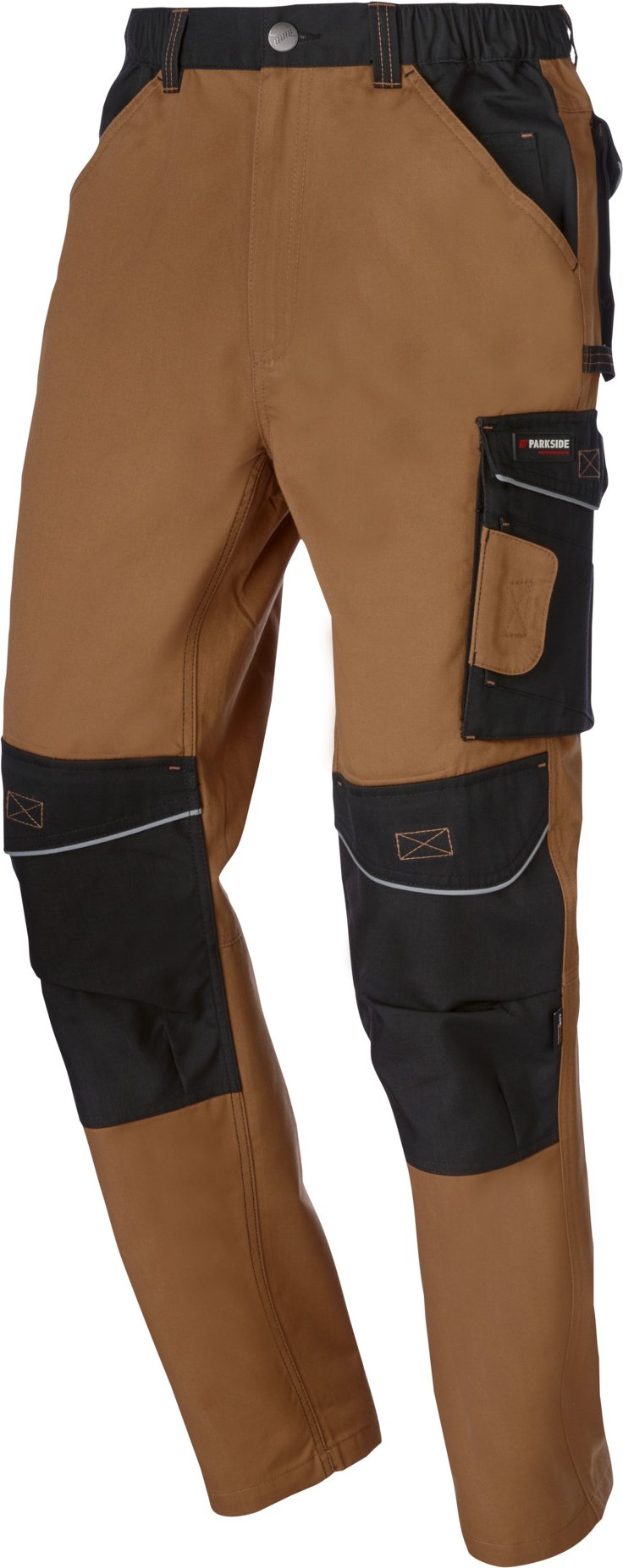 PARKSIDE PERFORMANCE® Herren Arbeitsbundhose (Braun, 54)