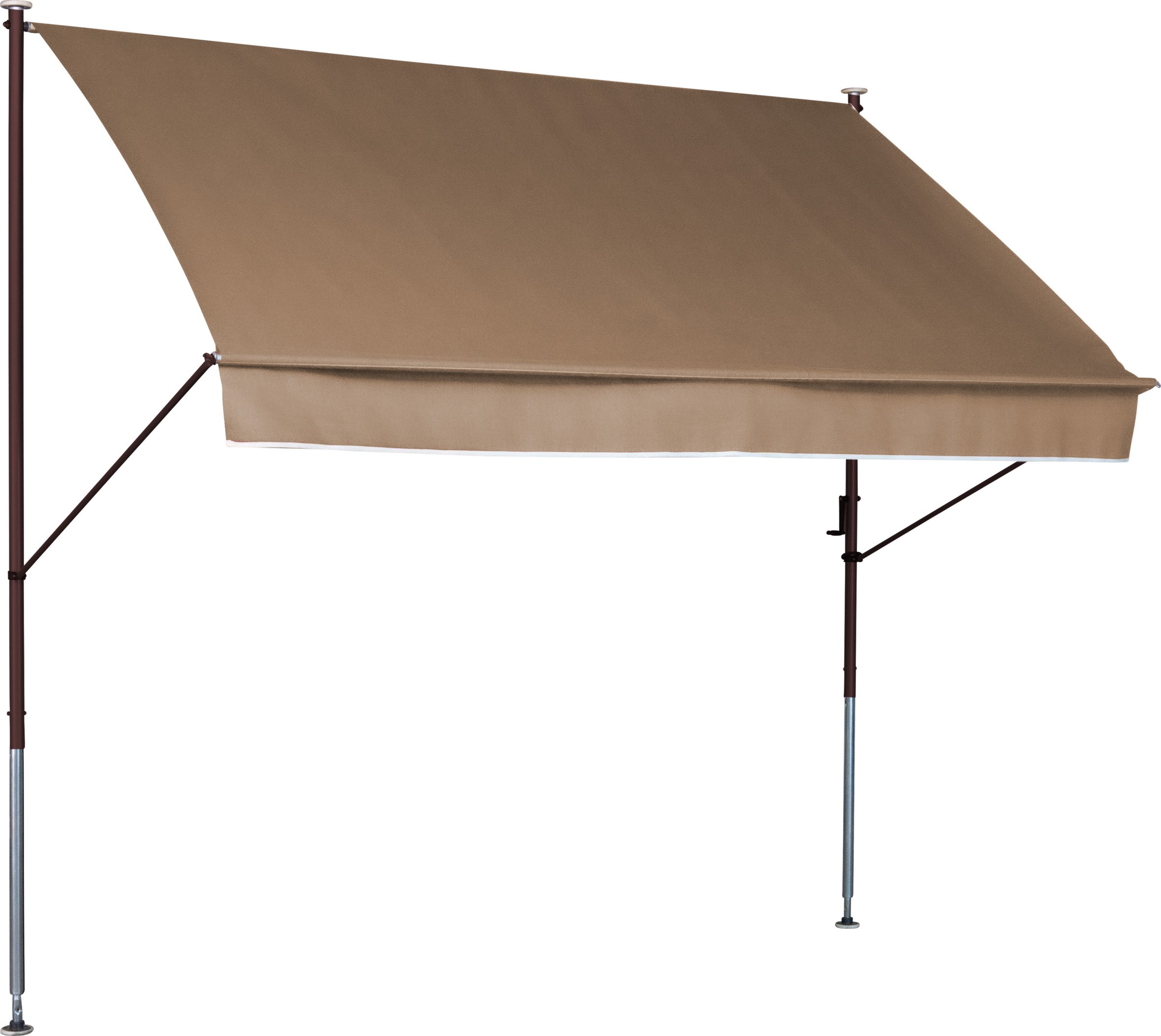 Angerer Klemmmarkise (Taupe, 350 cm breit)