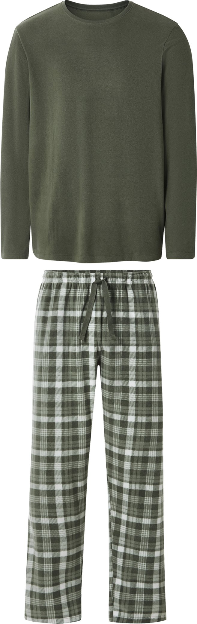 Esmara Men Herren Pyjama (Grün, L (52/54))