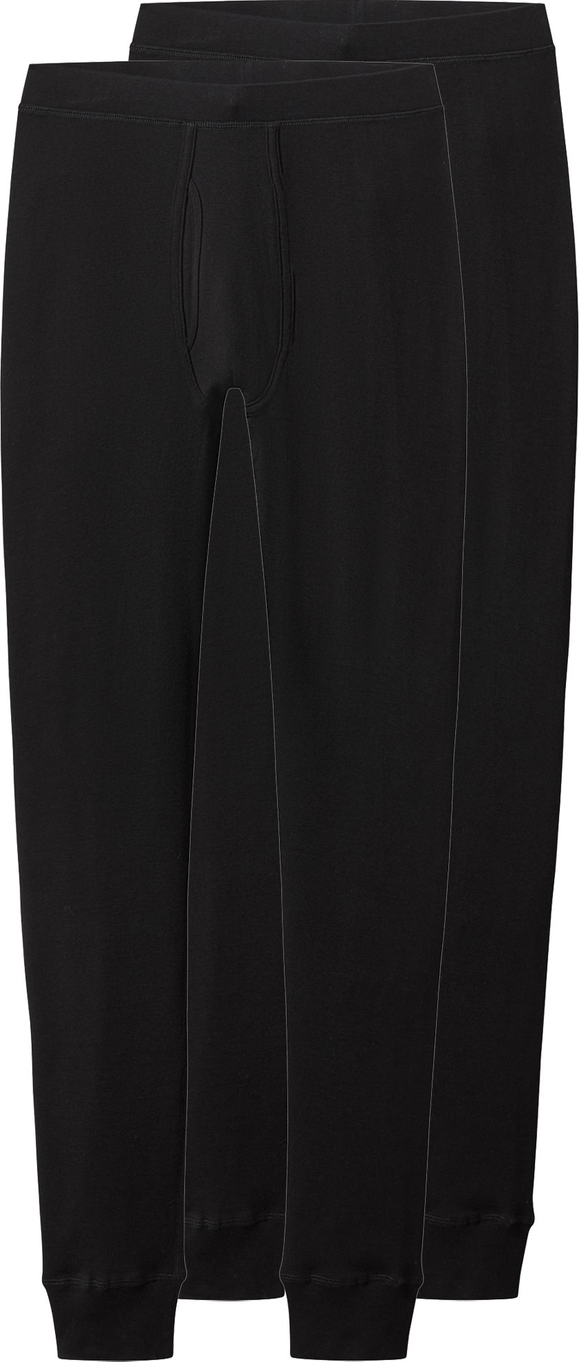 Thumbnail - esmara Men Herren Feinripp-Unterhosen, lang (Schwarz, 4/S)