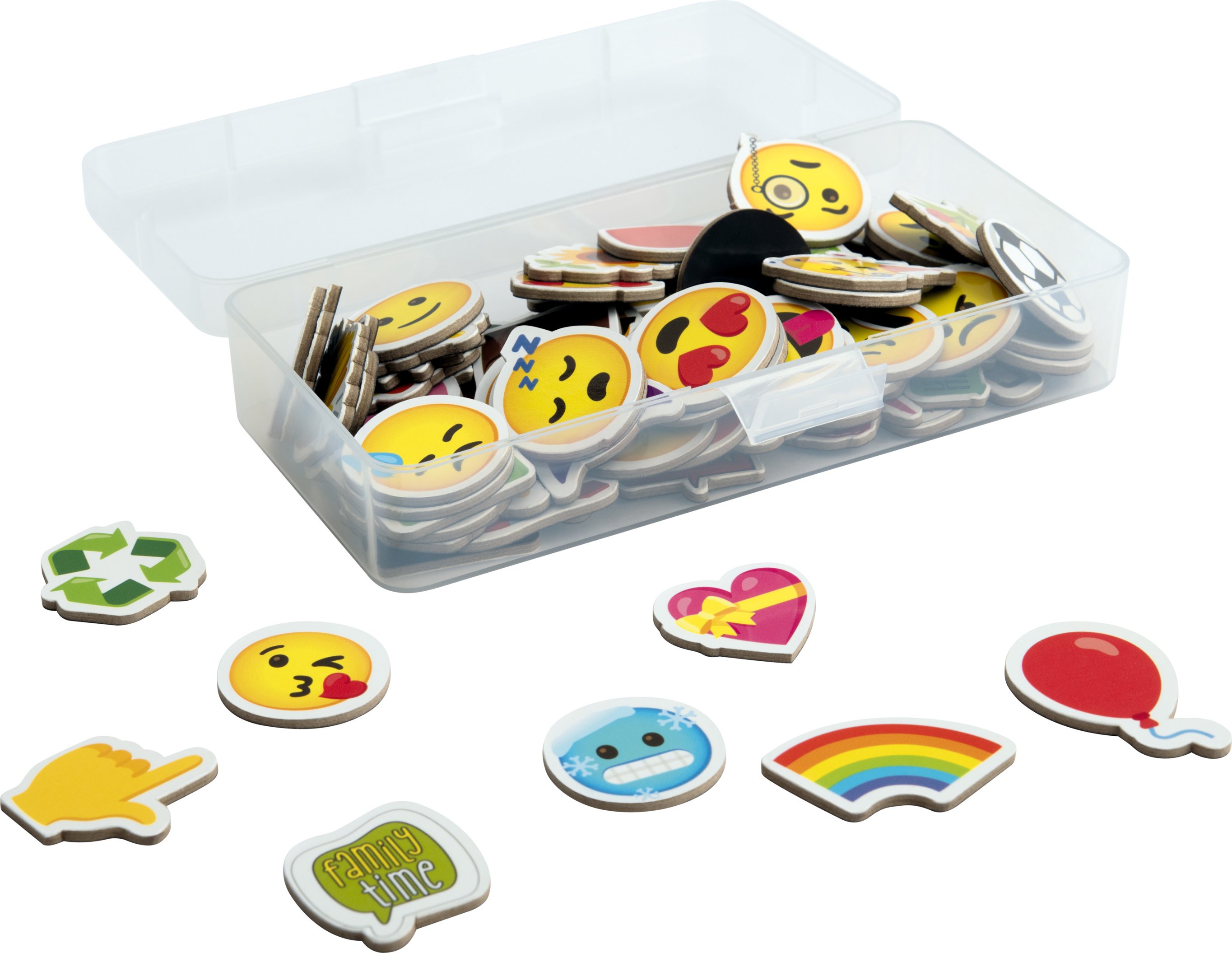 lupilu® Magnetbox Alphabet, Zahlen, Motive FSC Mix (Emoticons)