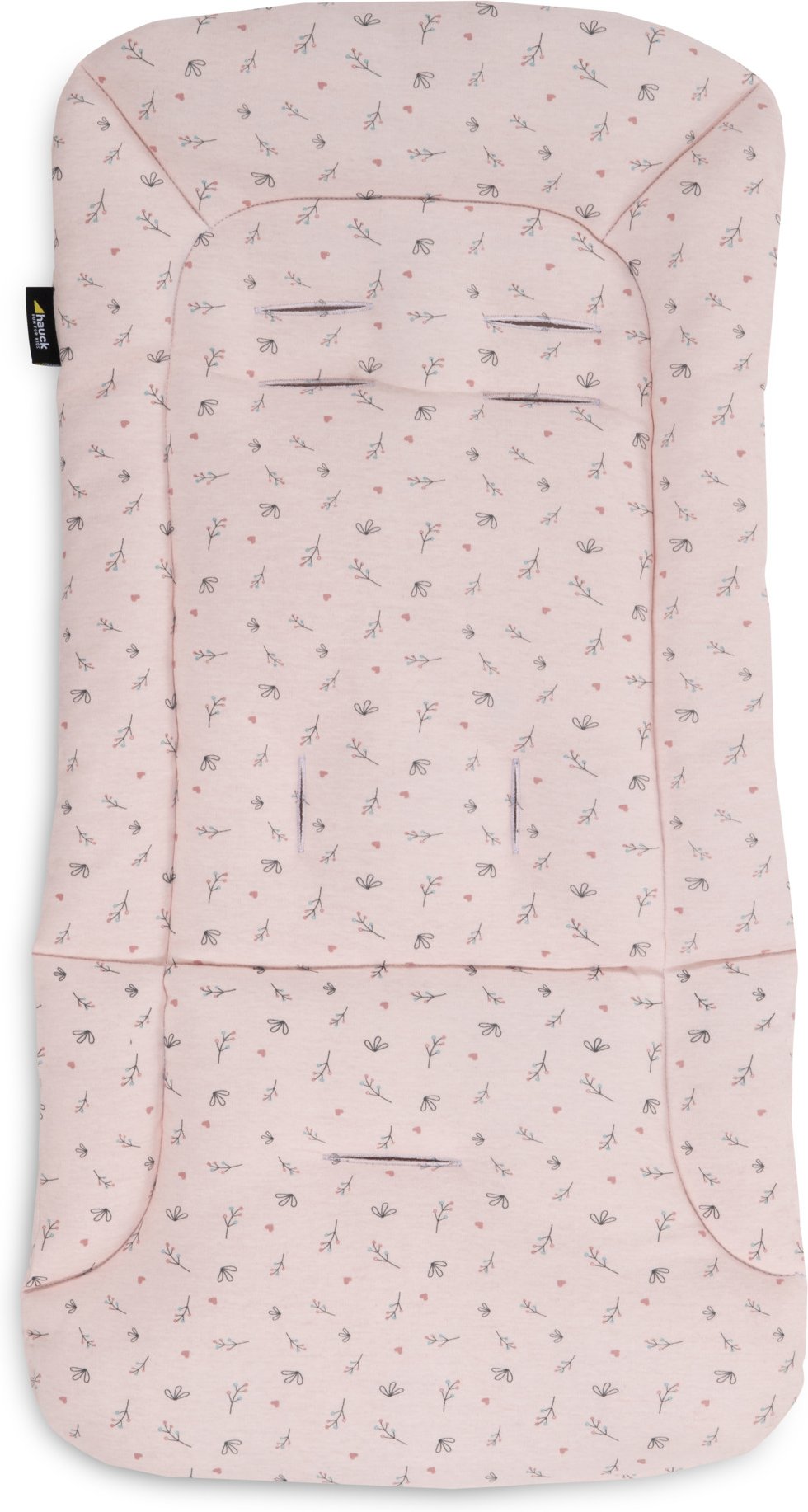 hauck Kinderwagen-Sitzauflage Seat Liner (Blumen Rose)