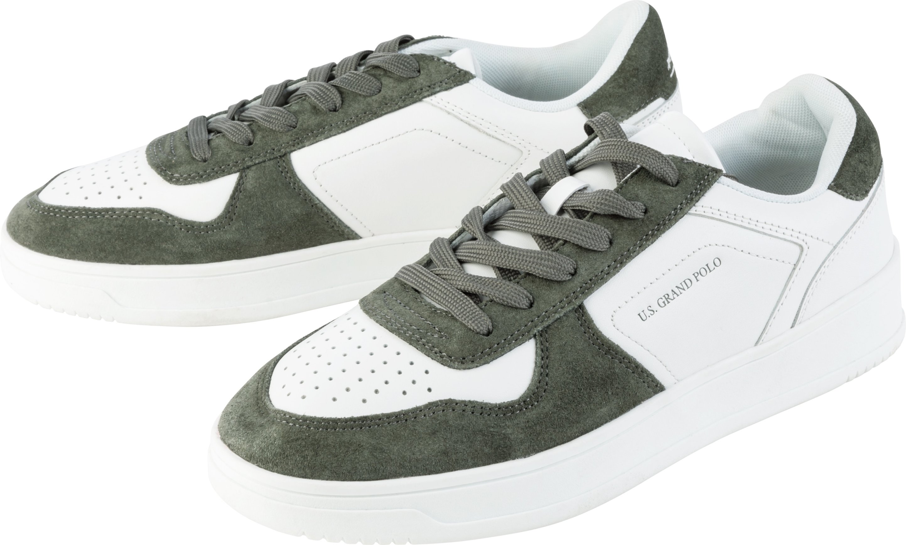 Thumbnail - LIVERGY® Herren Sneaker (Weiß/Grün, 43)