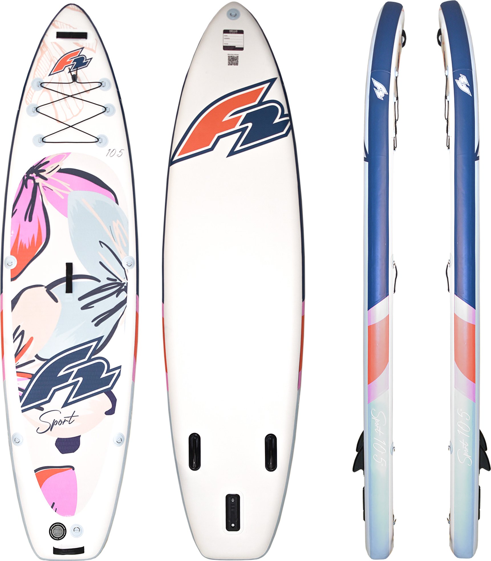 F2 SUP Sport Lady, 2-in-1 Kajak-Funktion