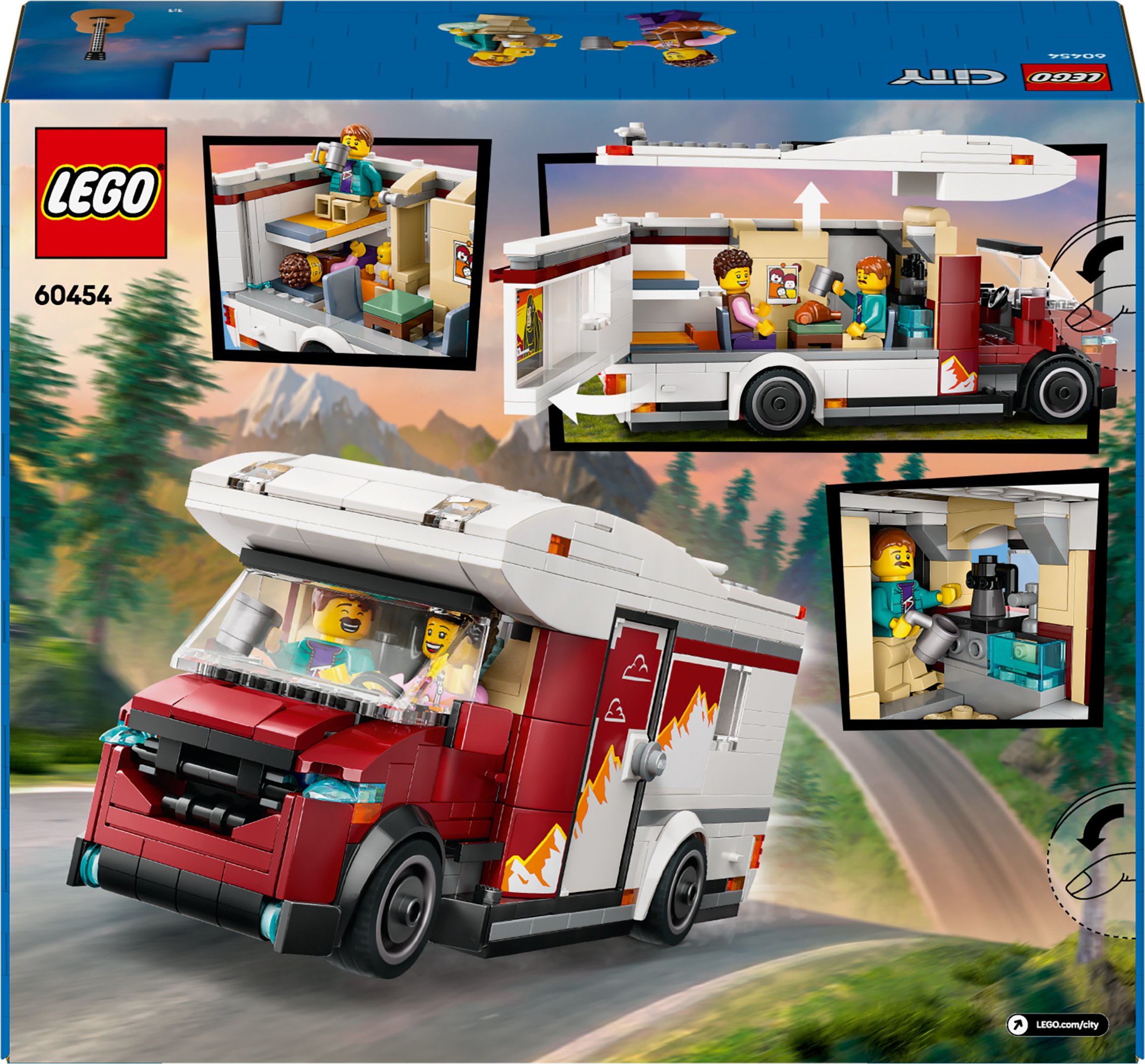 LEGO® City 60454 Holiday Adventure Camper Van