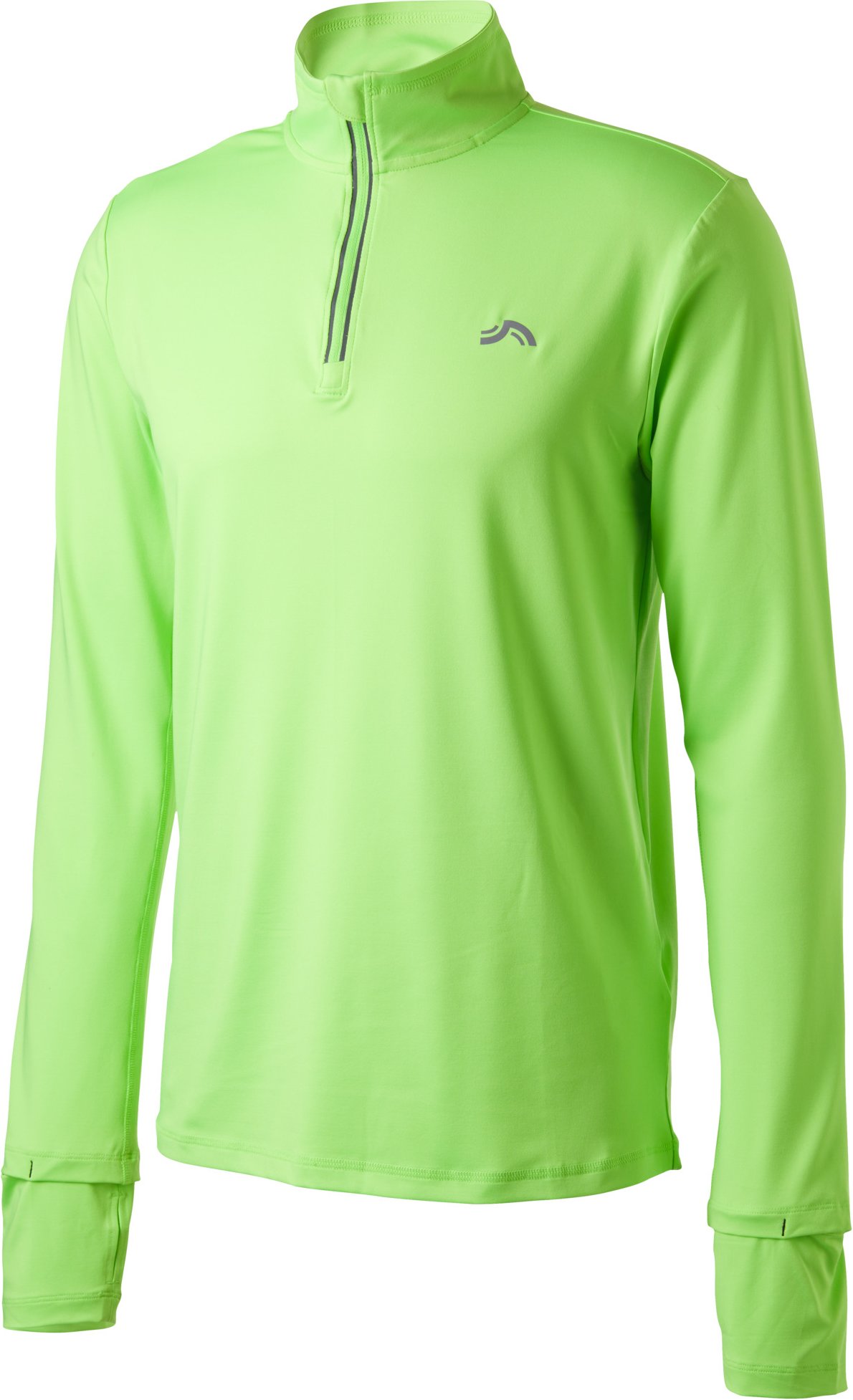 CRIVIT Herren Funktionsshirt langarm (neongrün, XL (56/58))