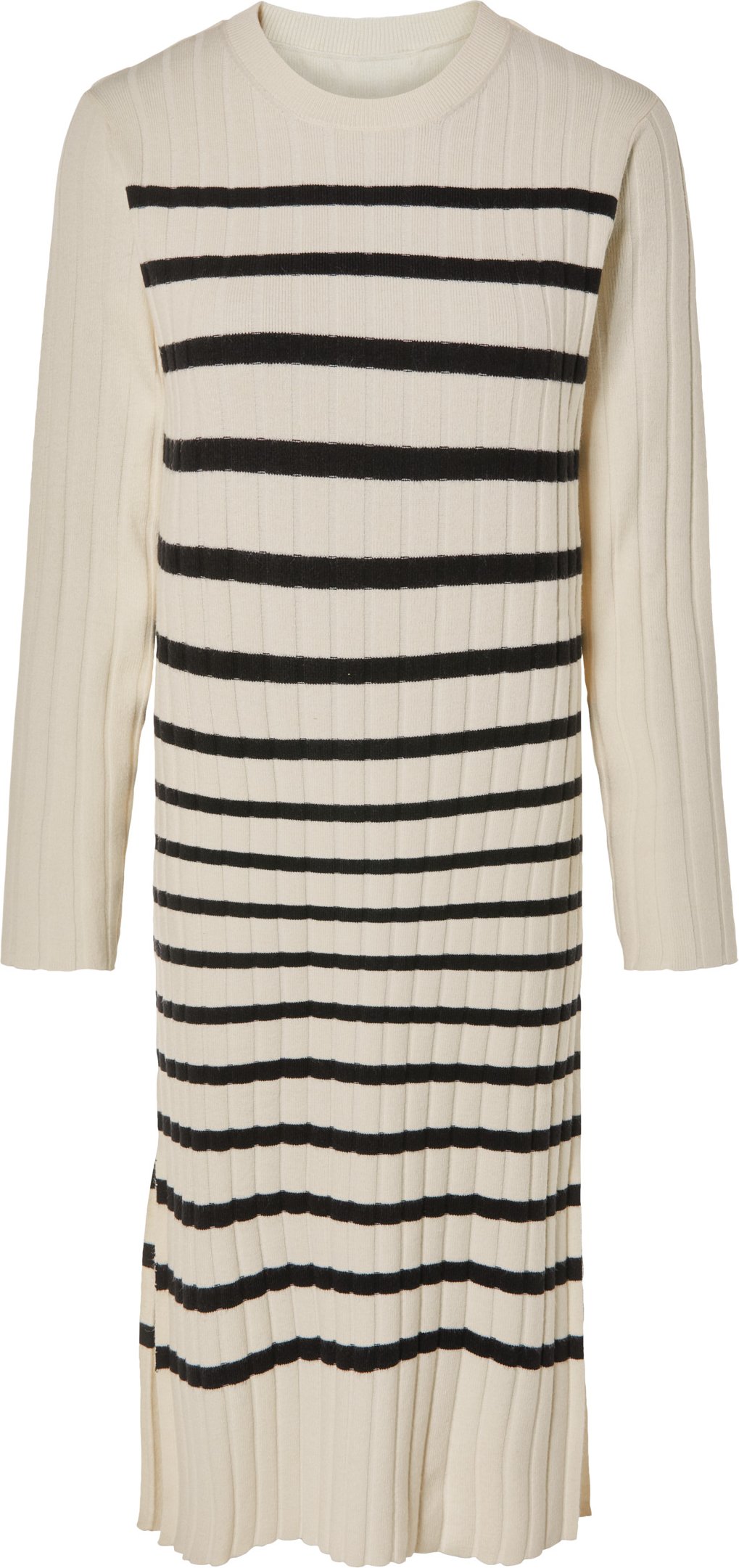Thumbnail - esmara® Damen Strickkleid Rippe (Streifen, L (44/46))