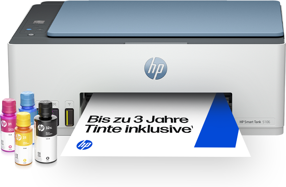HP Drucker »Smart Tank 5106«, mit intelligenten Tasten