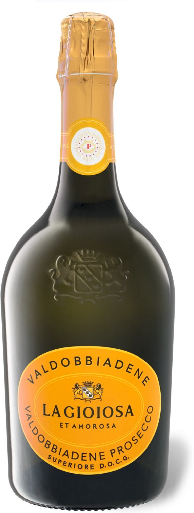 La Gioiosa Valdobbiadene Prosecco Superiore DOCG extra trocken, Schaumwein""