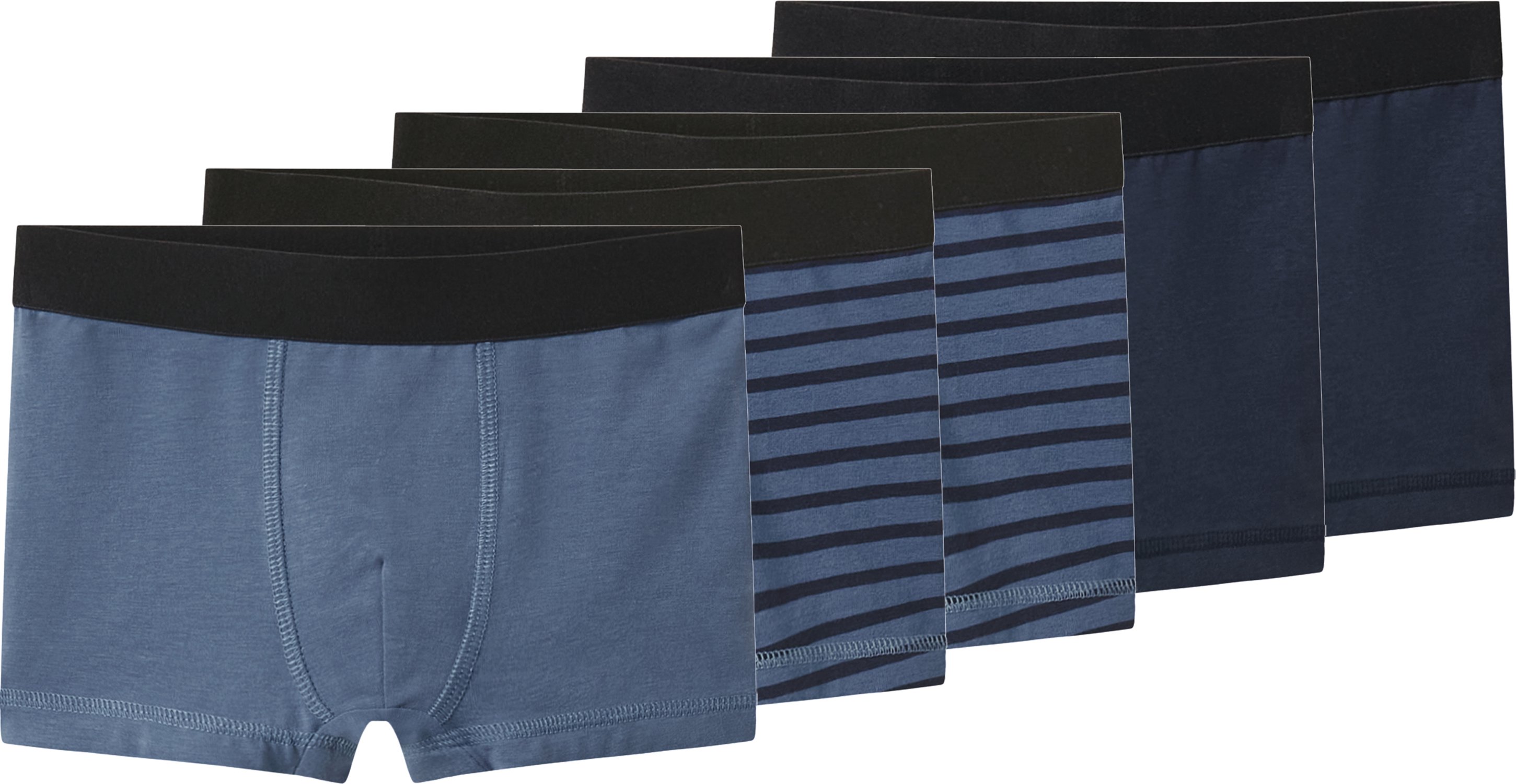 Thumbnail - lupilu® Kinder-Boxer, 5 Stück (Blau, 98/104)