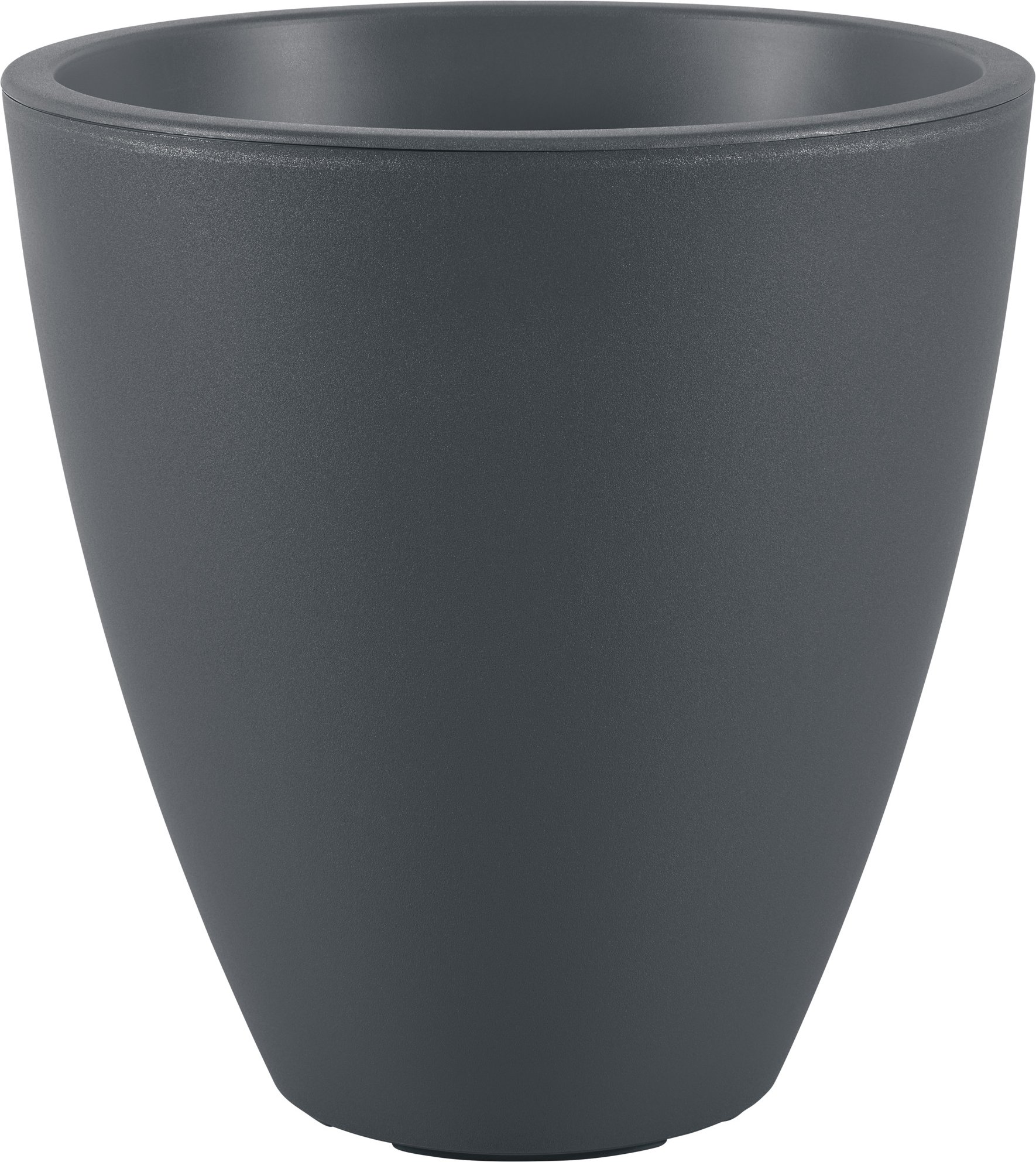 PARKSIDE® Newport Pflanzvase 40cm PreZero (Anthrazit)